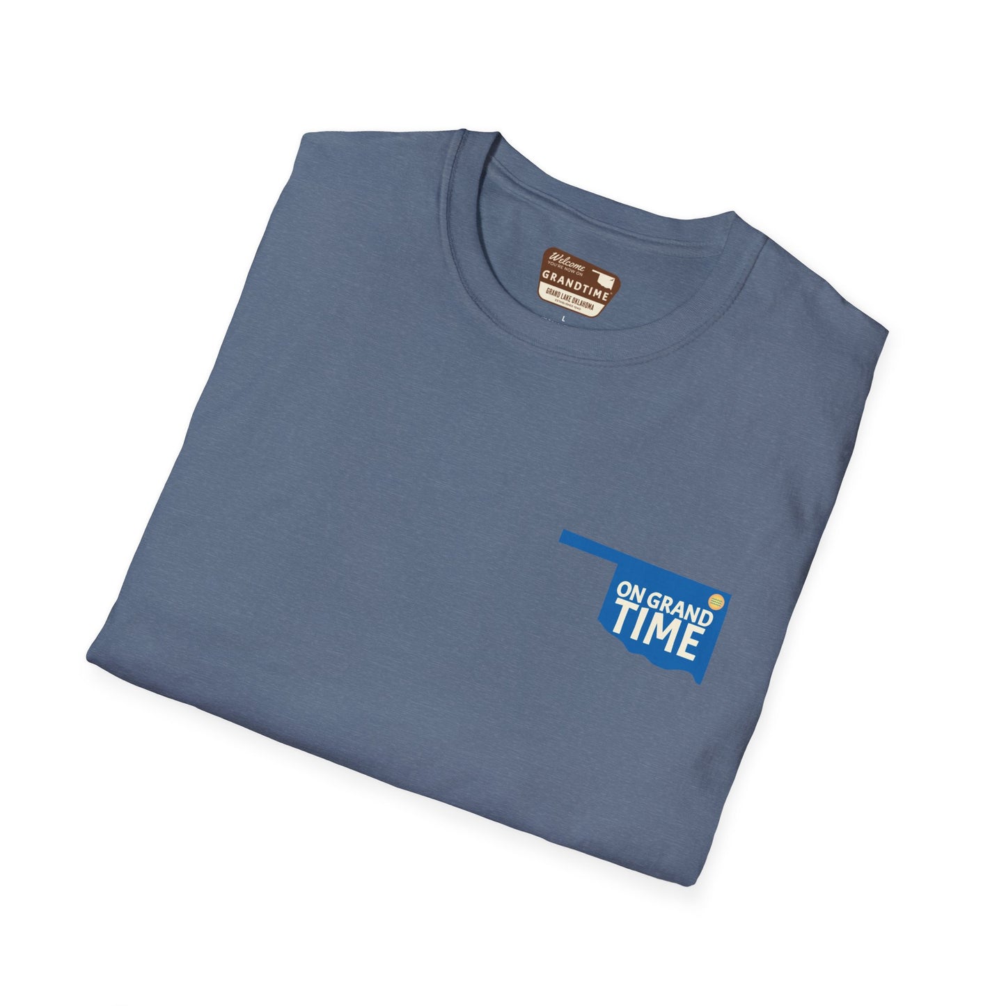 GRANDTIME Grand Lake Map Unisex Softstyle T-Shirt