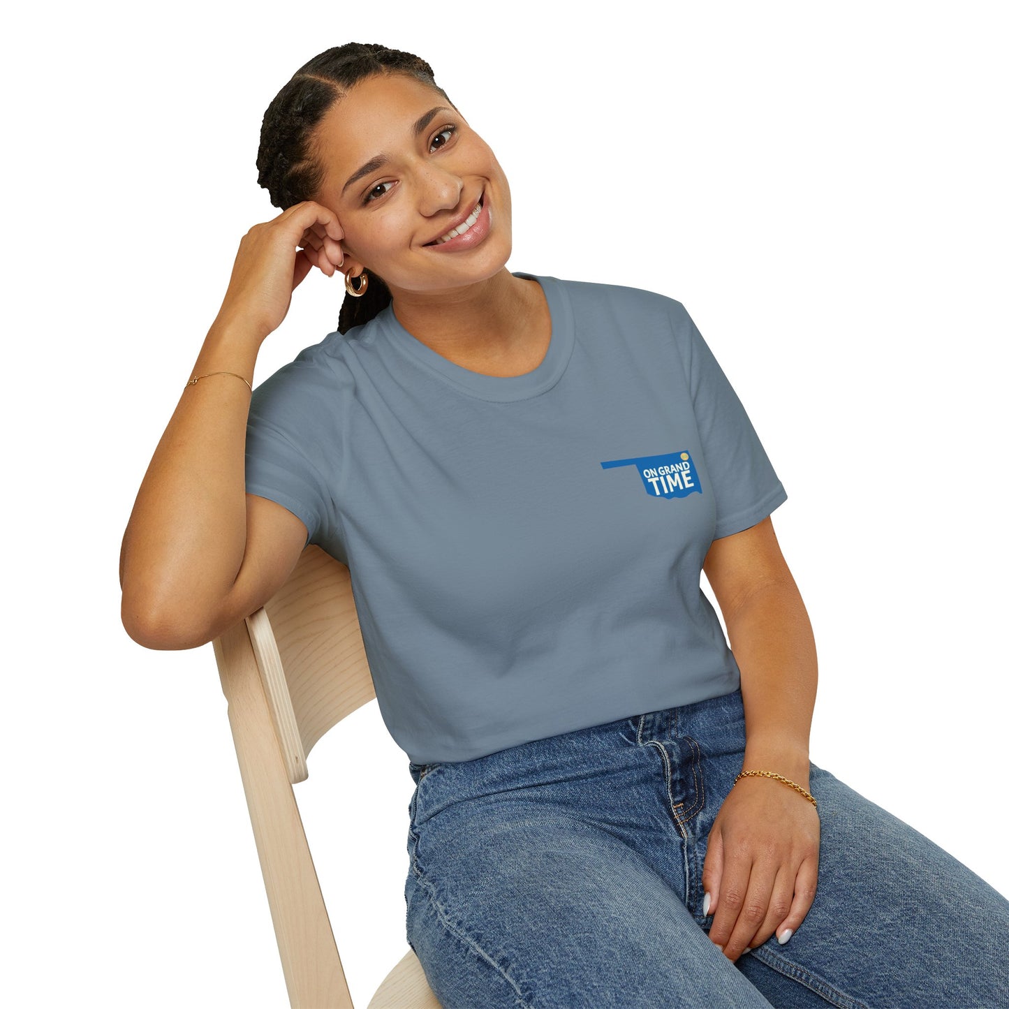 GRANDTIME Grand Lake Map Unisex Softstyle T-Shirt