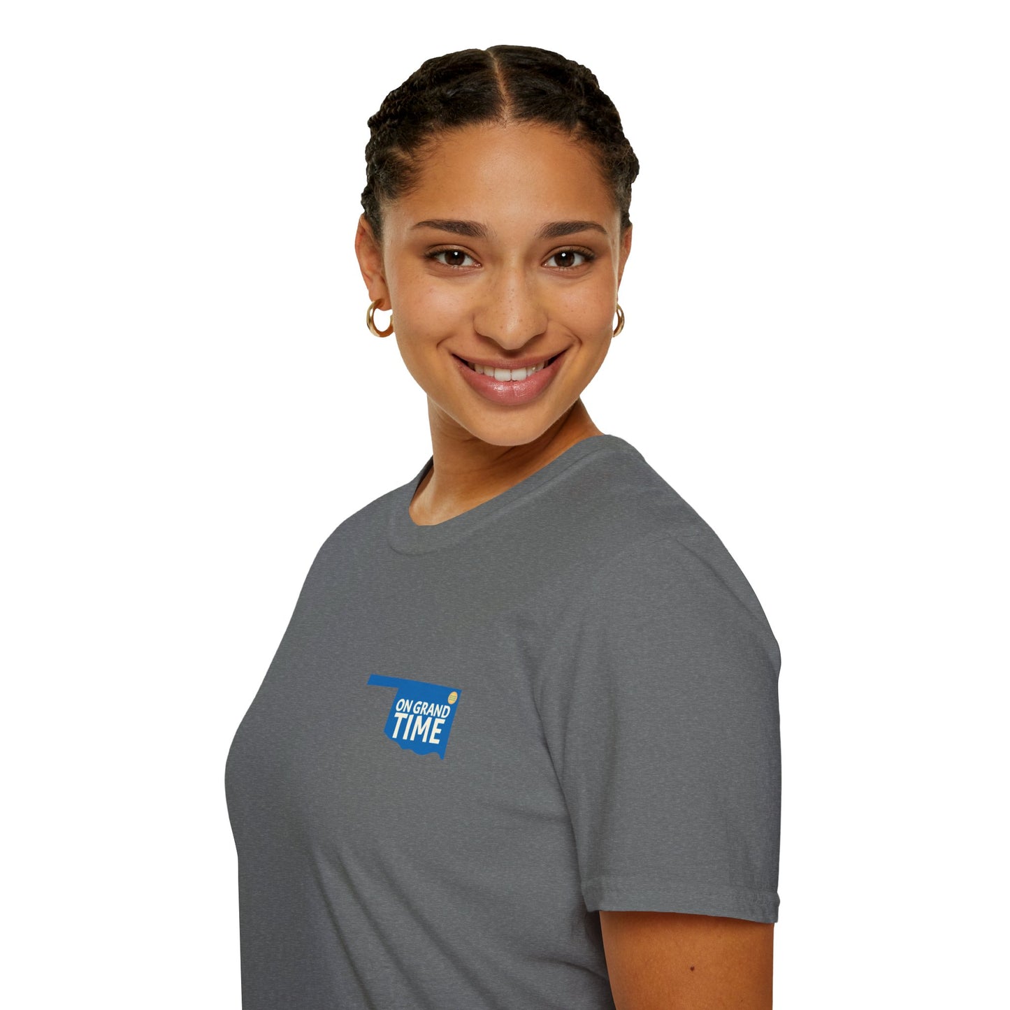 GRANDTIME Grand Lake Map Unisex Softstyle T-Shirt