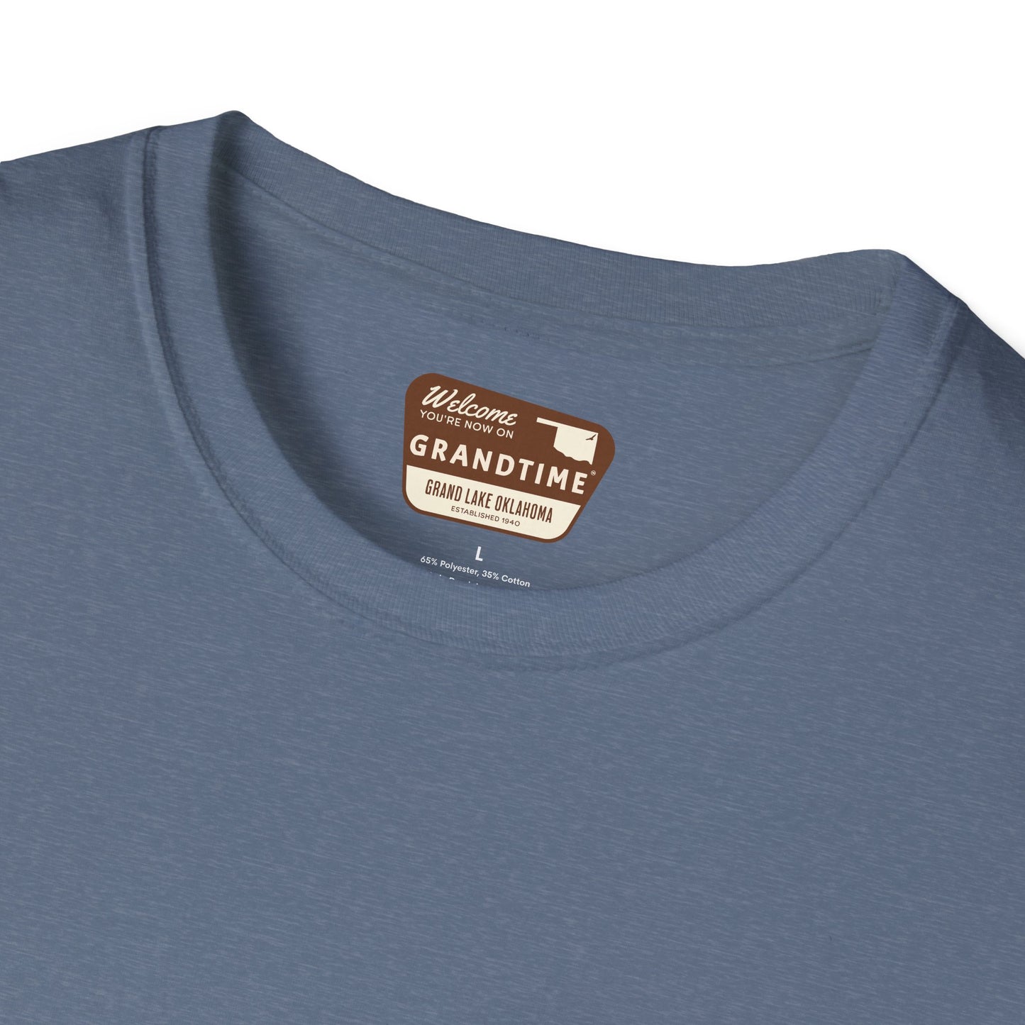 GRANDTIME Grand Lake Map Unisex Softstyle T-Shirt
