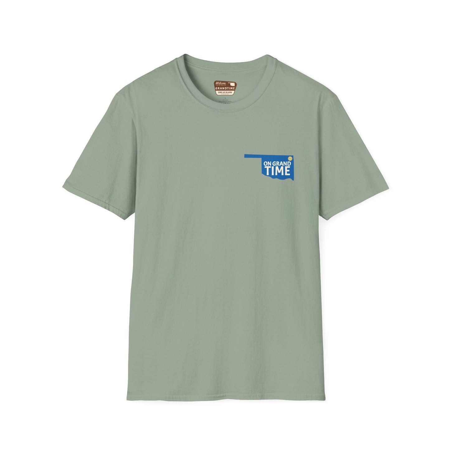 GRANDTIME Grand Lake Map Unisex Softstyle T-Shirt