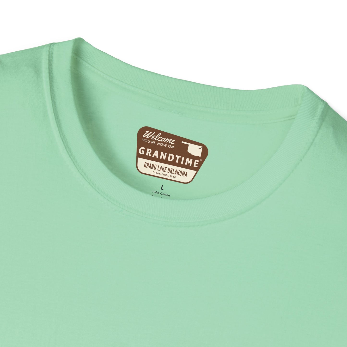 GRANDTIME Grand Lake Map Unisex Softstyle T-Shirt