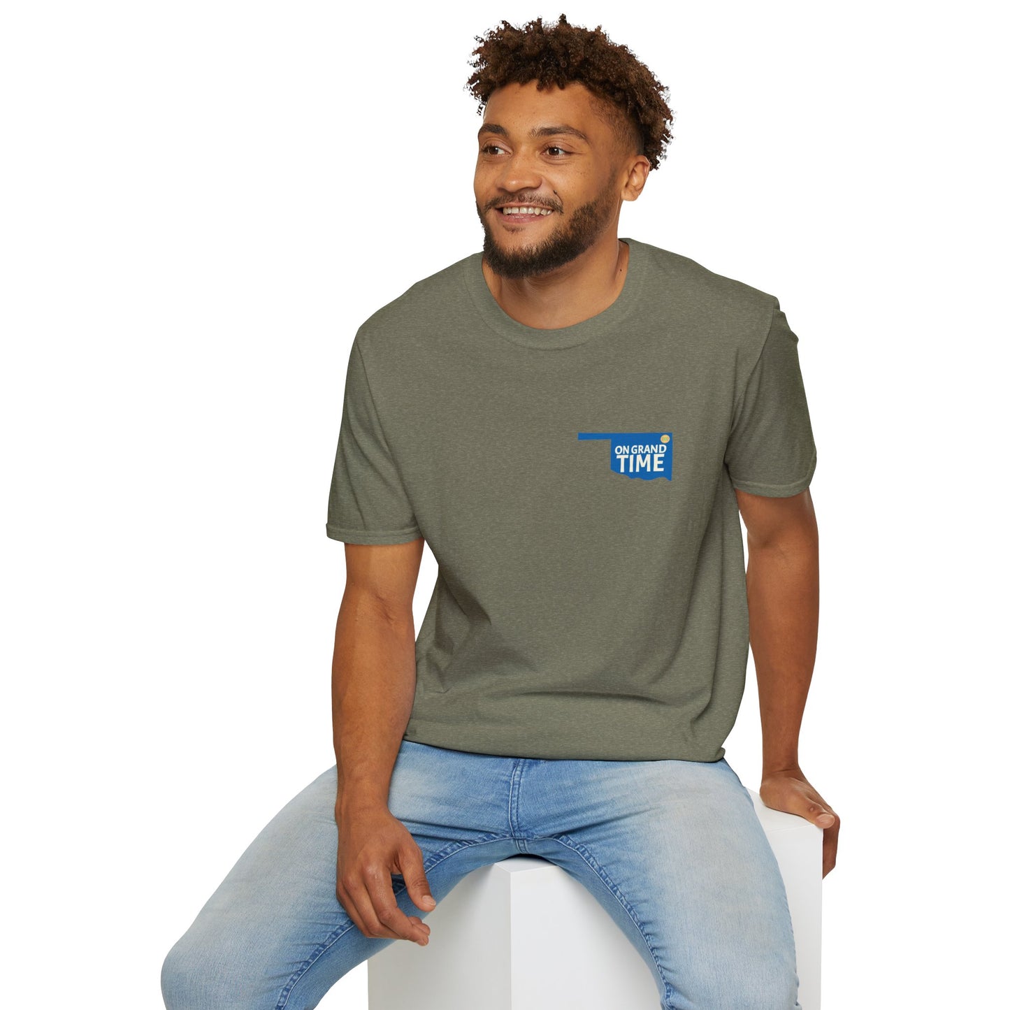 GRANDTIME Grand Lake Map Unisex Softstyle T-Shirt