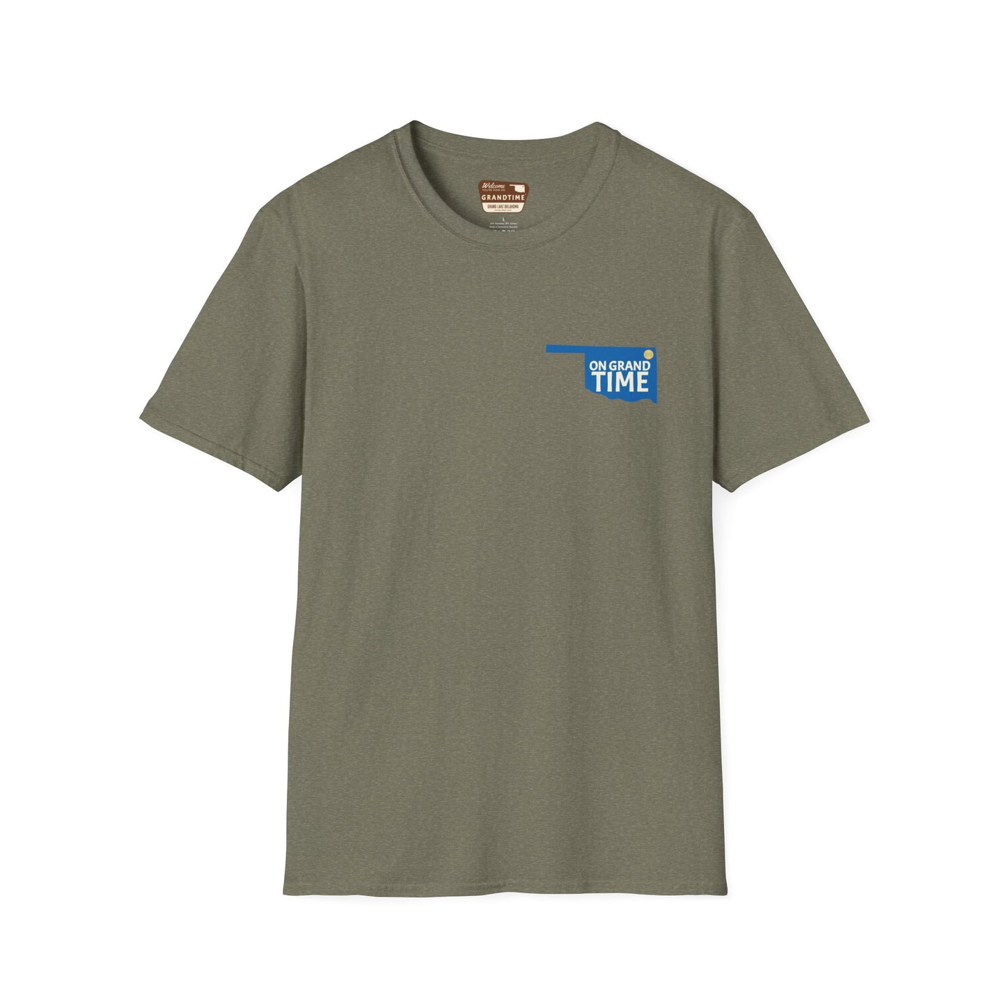 GRANDTIME Grand Lake Map Unisex Softstyle T-Shirt