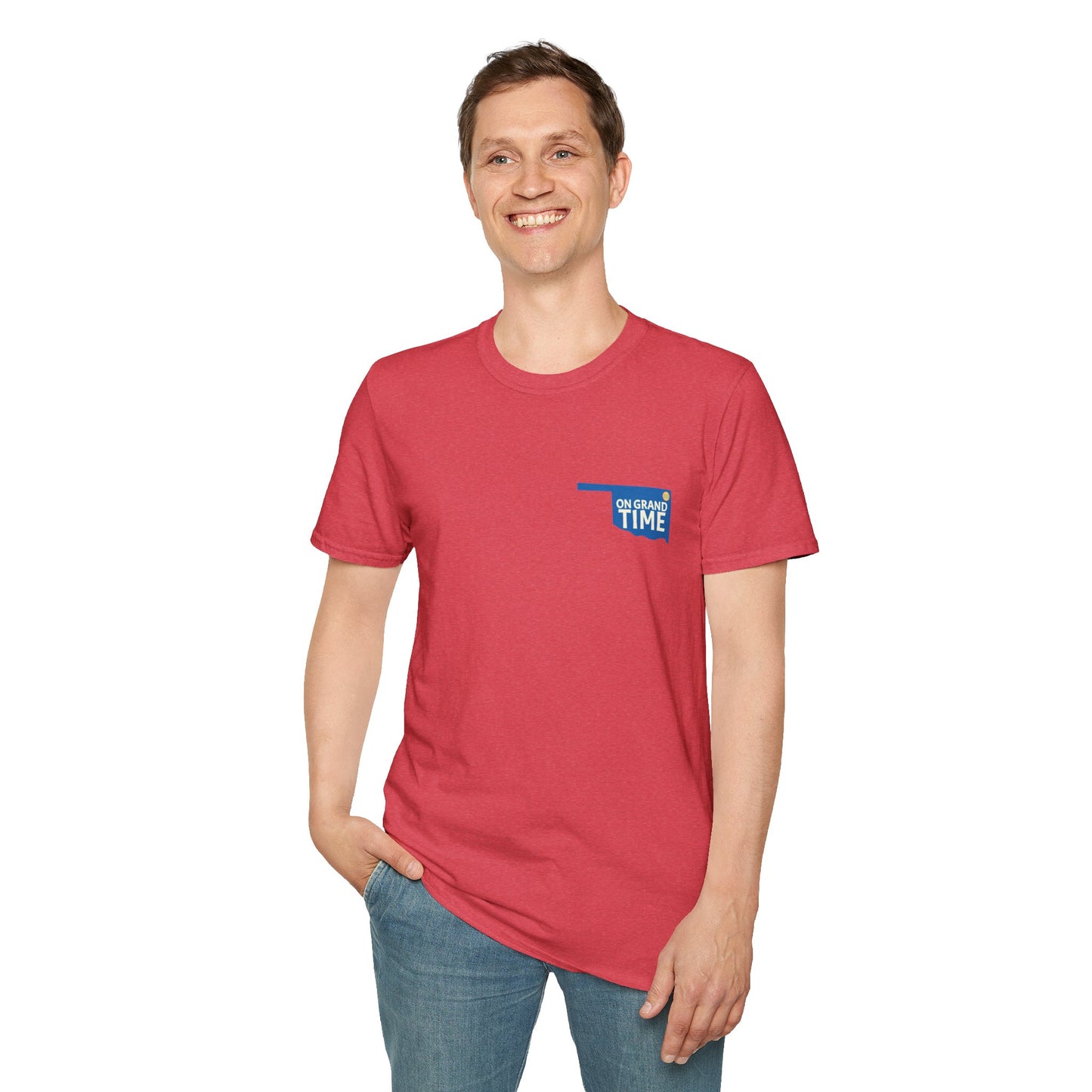 GRANDTIME Grand Lake Map Unisex Softstyle T-Shirt