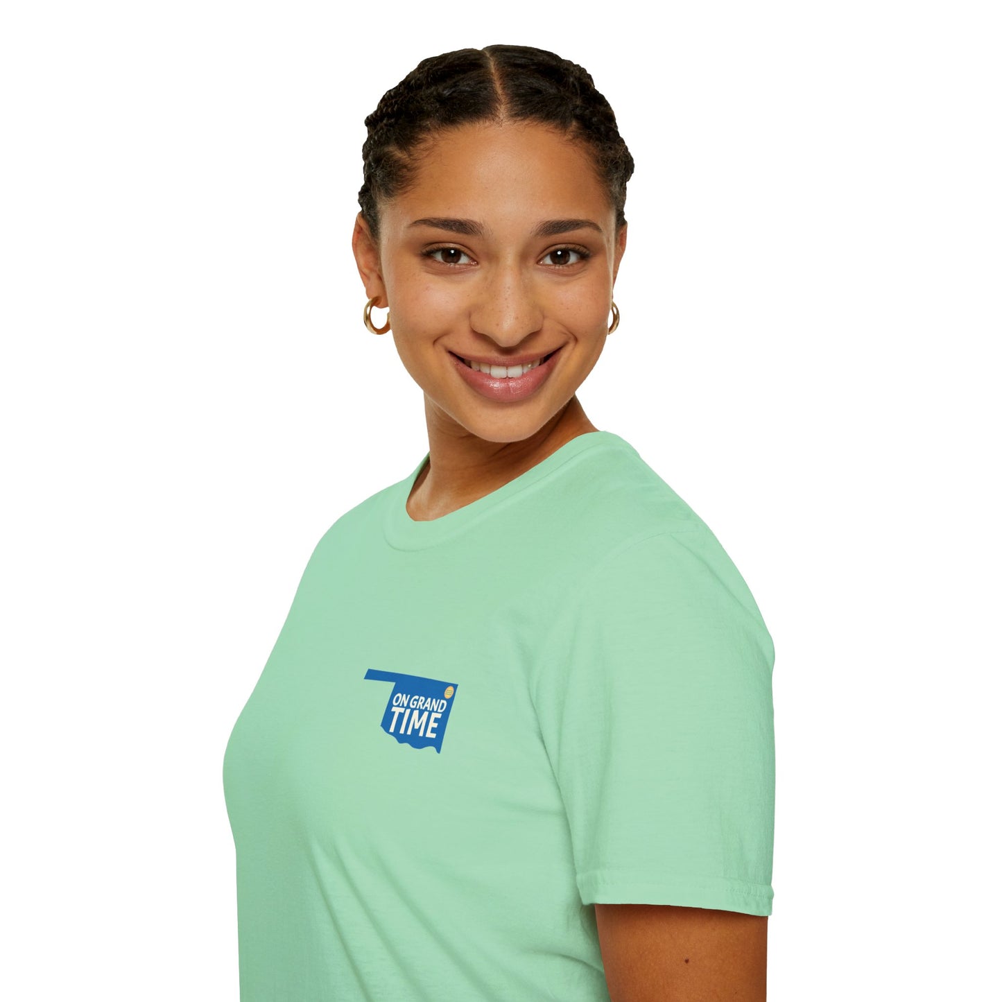 GRANDTIME Grand Lake Map Unisex Softstyle T-Shirt