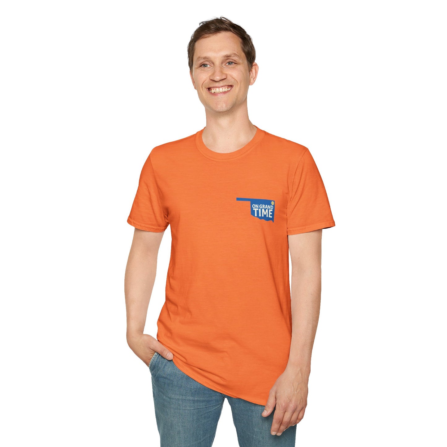 GRANDTIME Grand Lake Map Unisex Softstyle T-Shirt