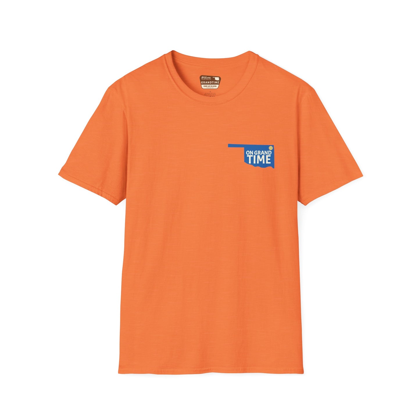 GRANDTIME Grand Lake Map Unisex Softstyle T-Shirt