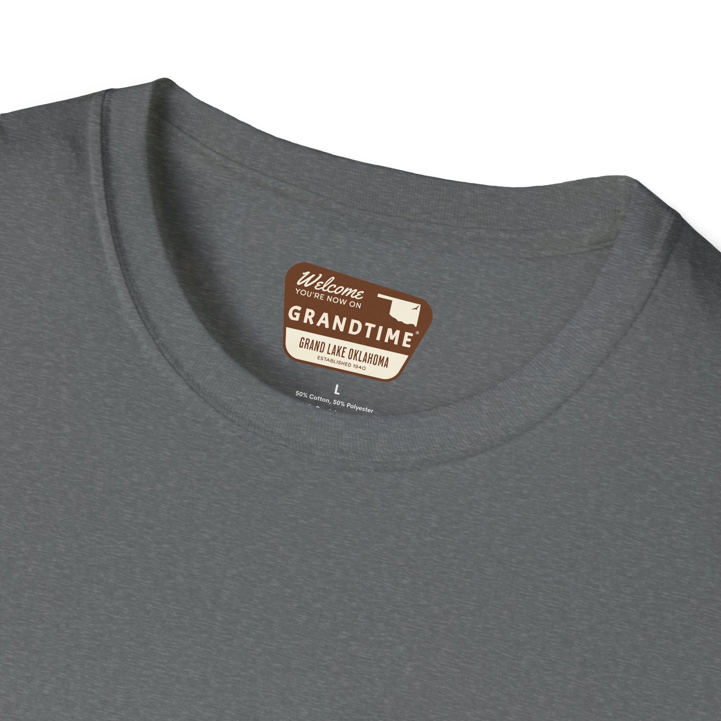 GRANDTIME Grand Lake Map Unisex Softstyle T-Shirt