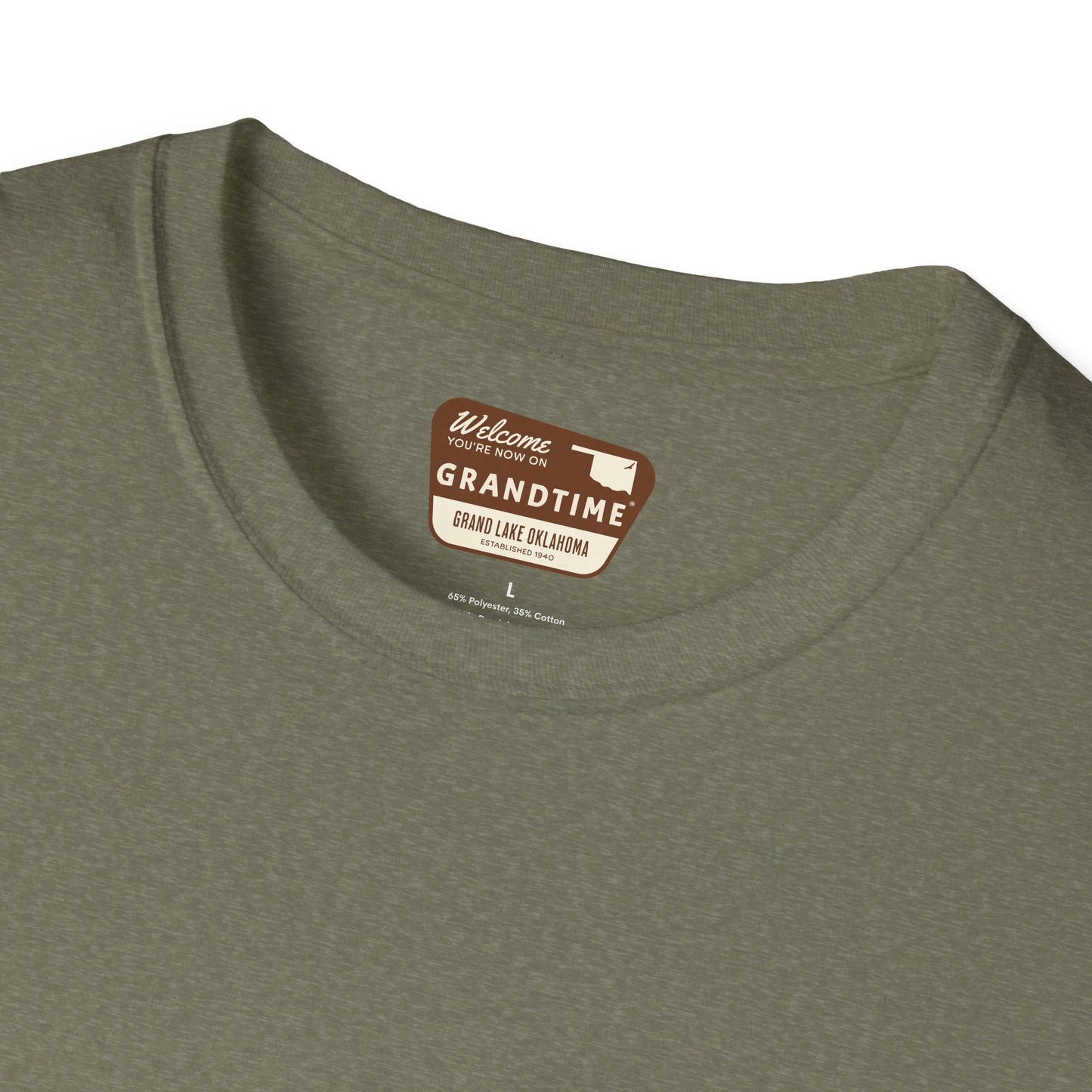 GRANDTIME Grand Lake Map Unisex Softstyle T-Shirt