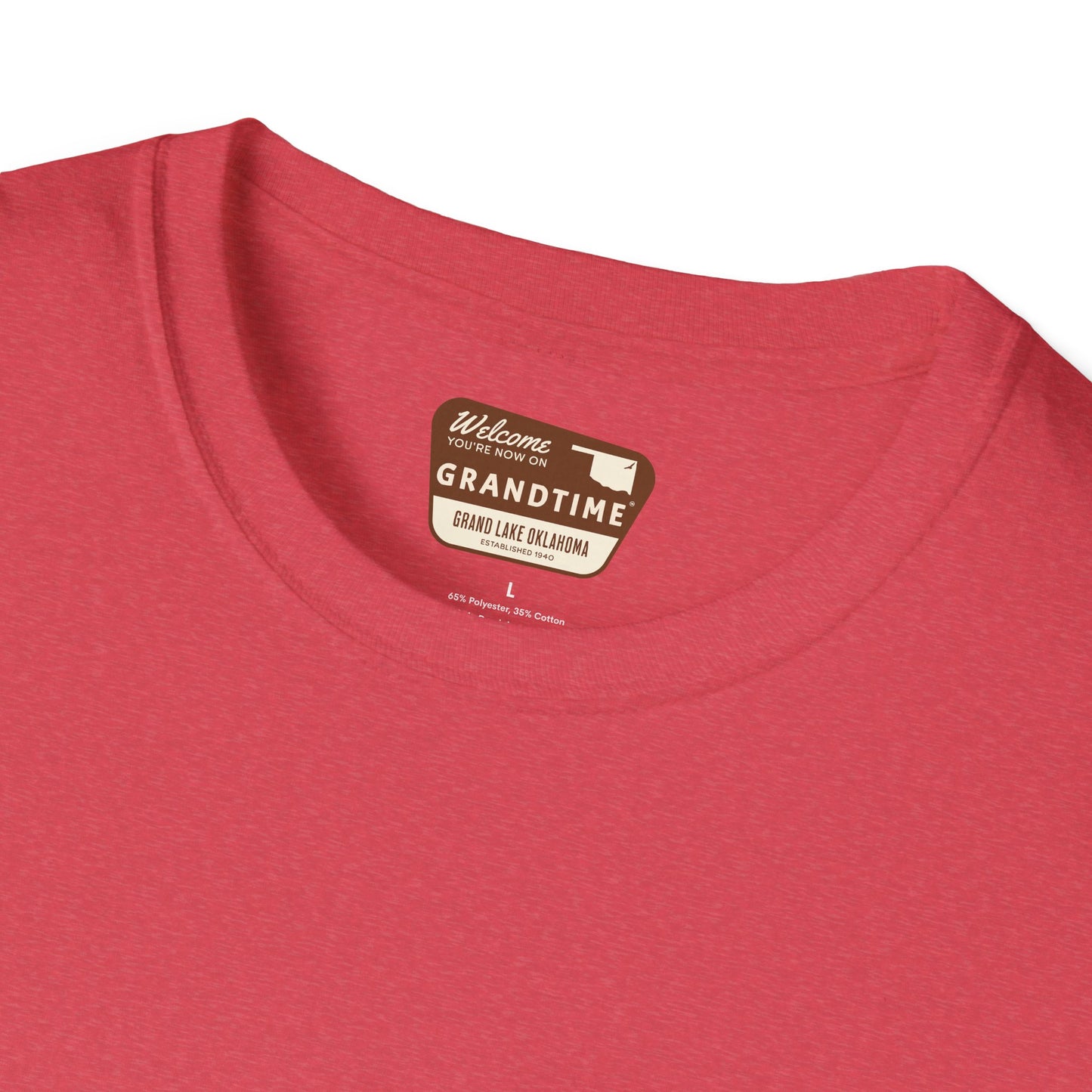 GRANDTIME Grand Lake Map Unisex Softstyle T-Shirt