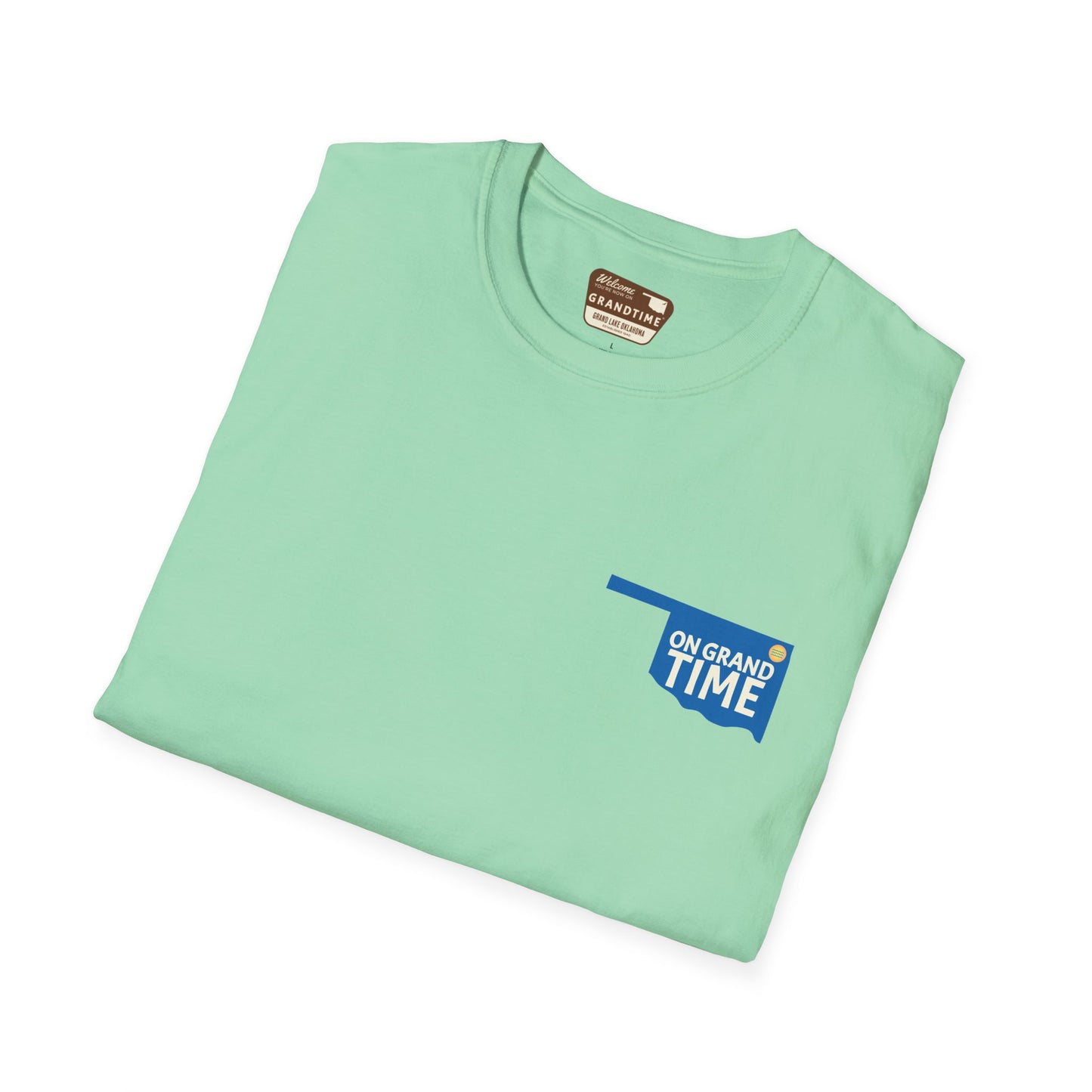 GRANDTIME Grand Lake Map Unisex Softstyle T-Shirt