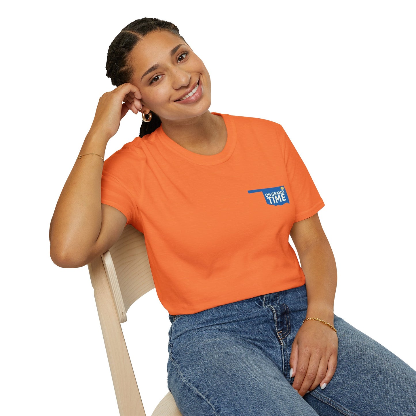 GRANDTIME Grand Lake Map Unisex Softstyle T-Shirt