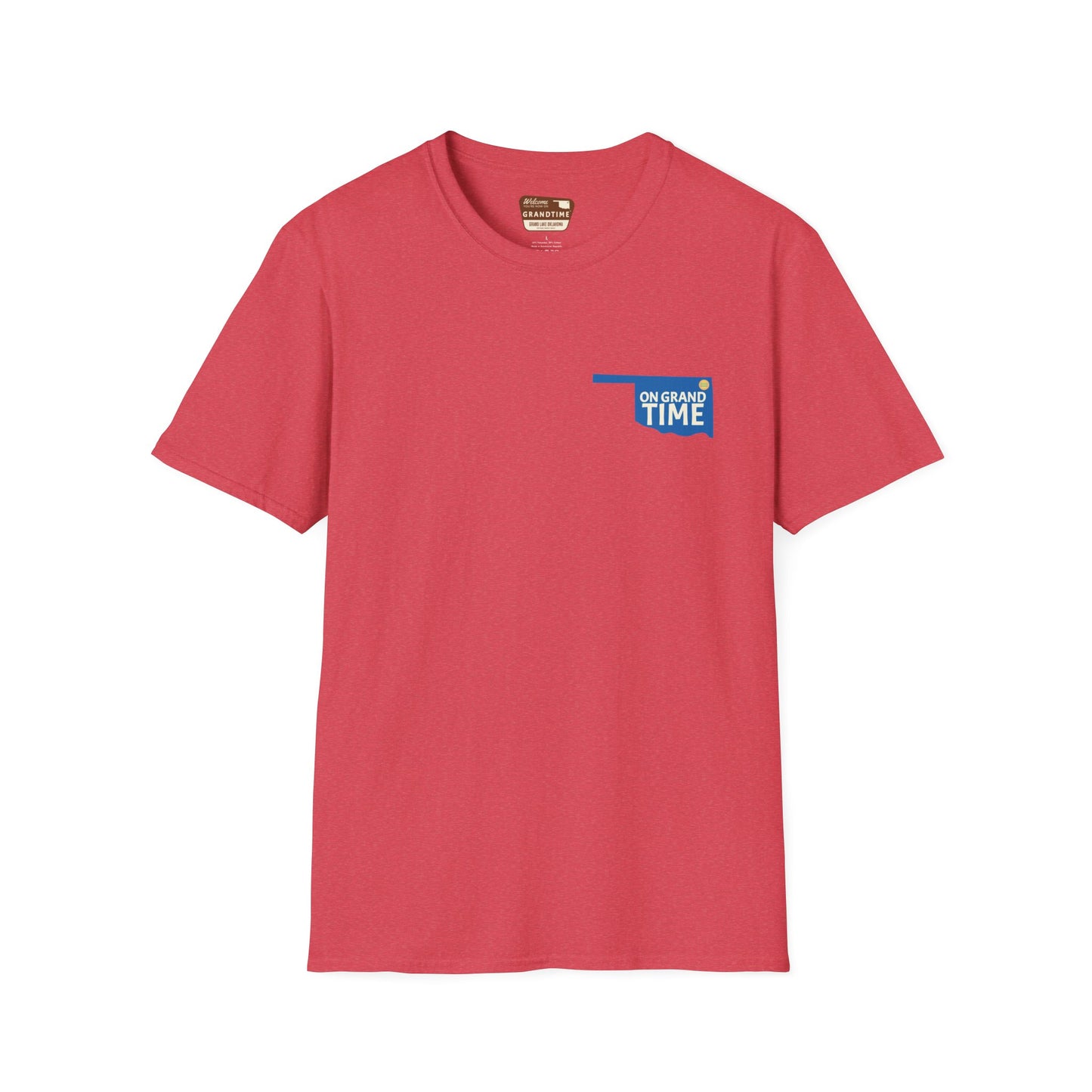 GRANDTIME Grand Lake Map Unisex Softstyle T-Shirt