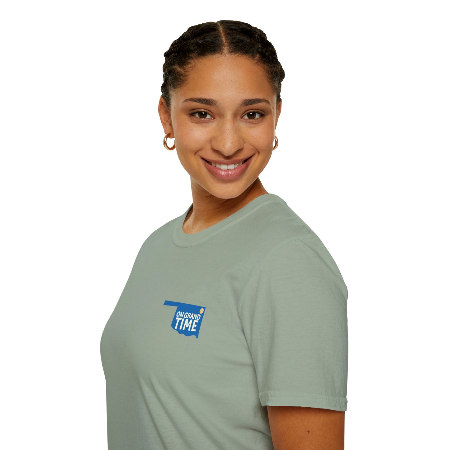 GRANDTIME Grand Lake Map Unisex Softstyle T-Shirt
