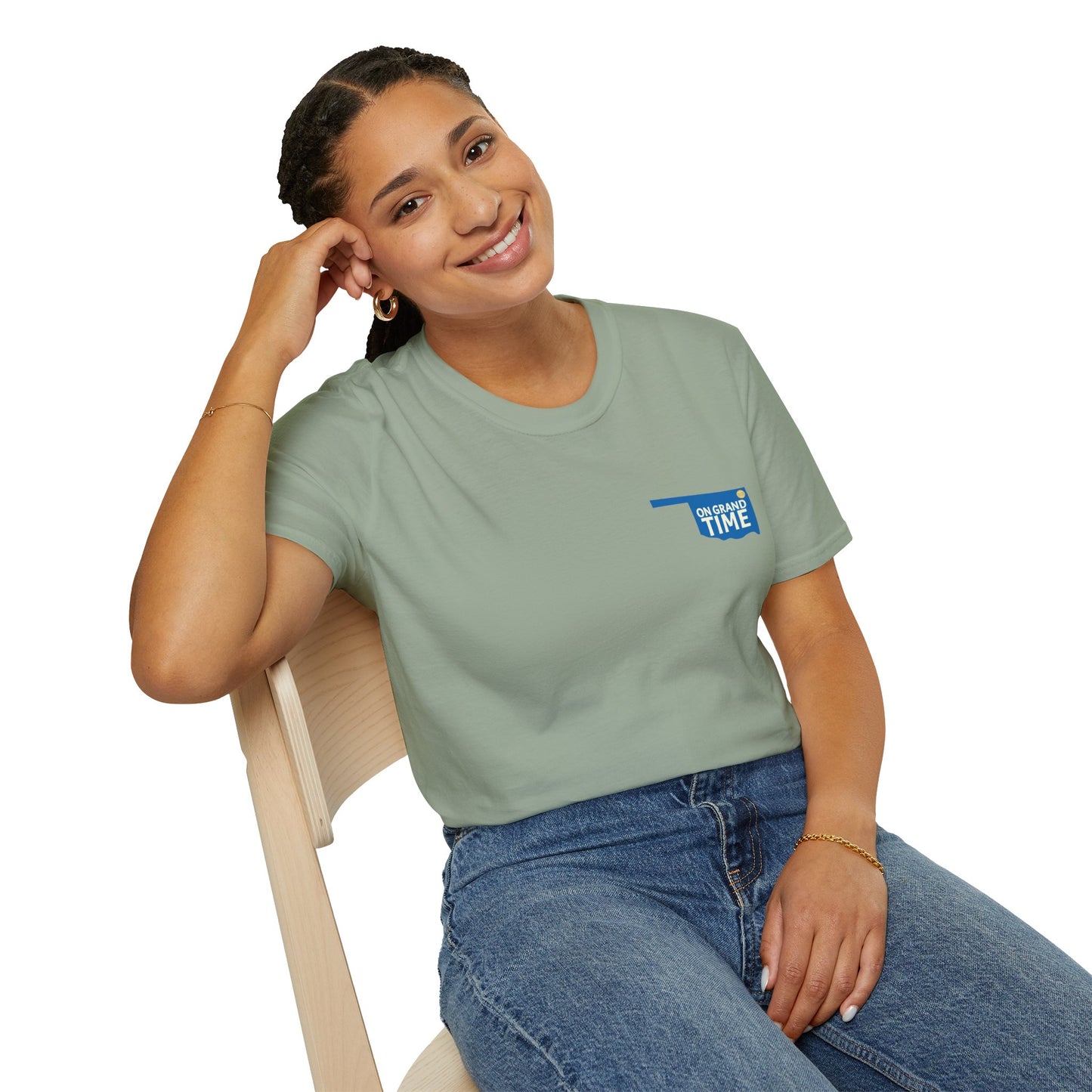 GRANDTIME Grand Lake Map Unisex Softstyle T-Shirt