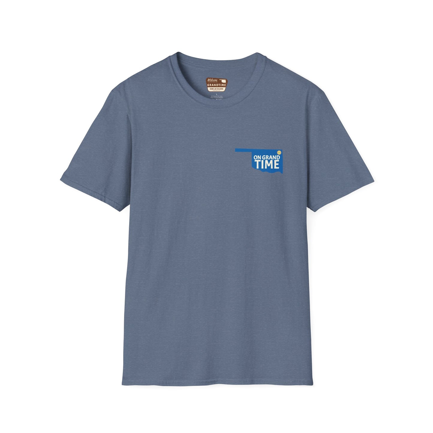 GRANDTIME Grand Lake Map Unisex Softstyle T-Shirt