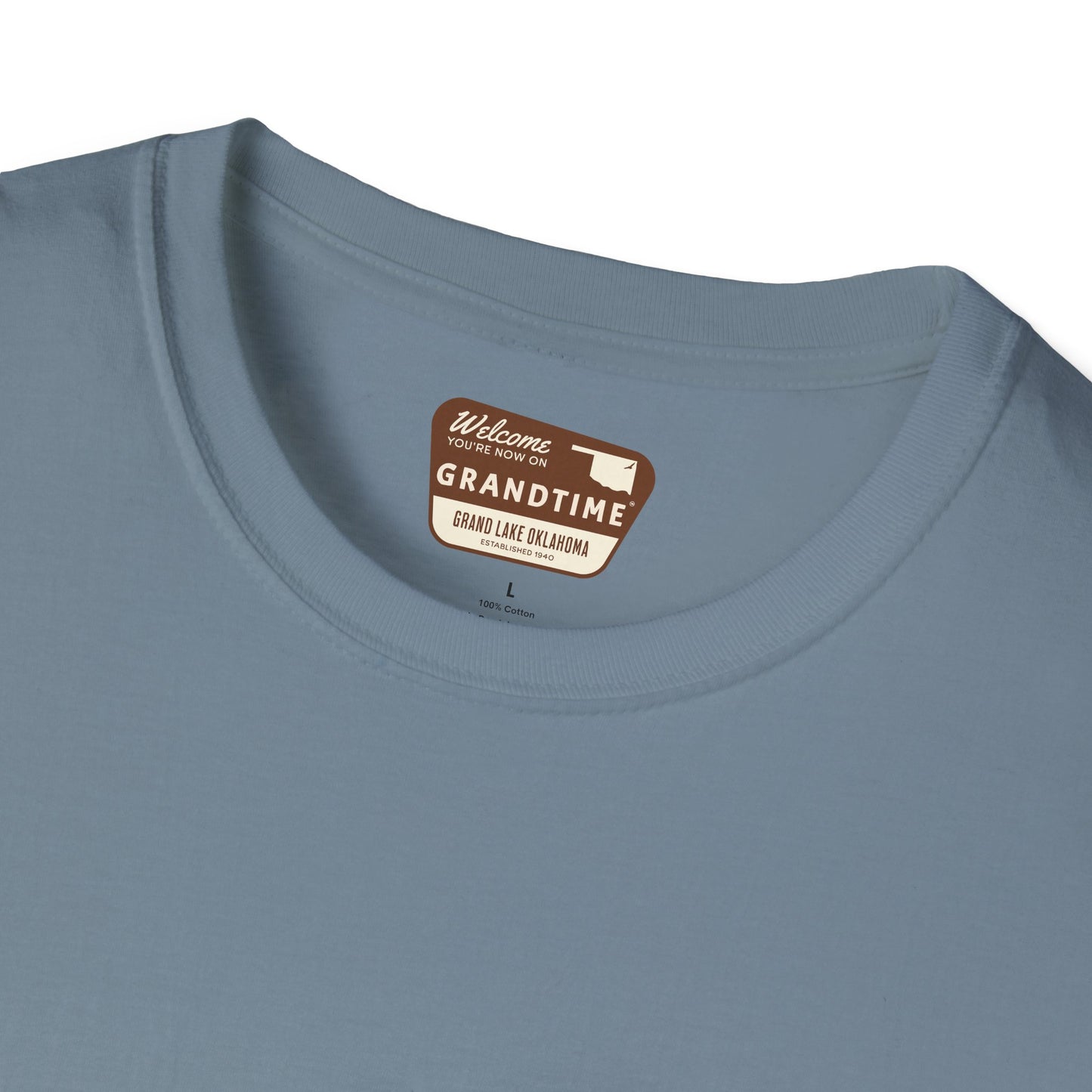 GRANDTIME Grand Lake Map Unisex Softstyle T-Shirt