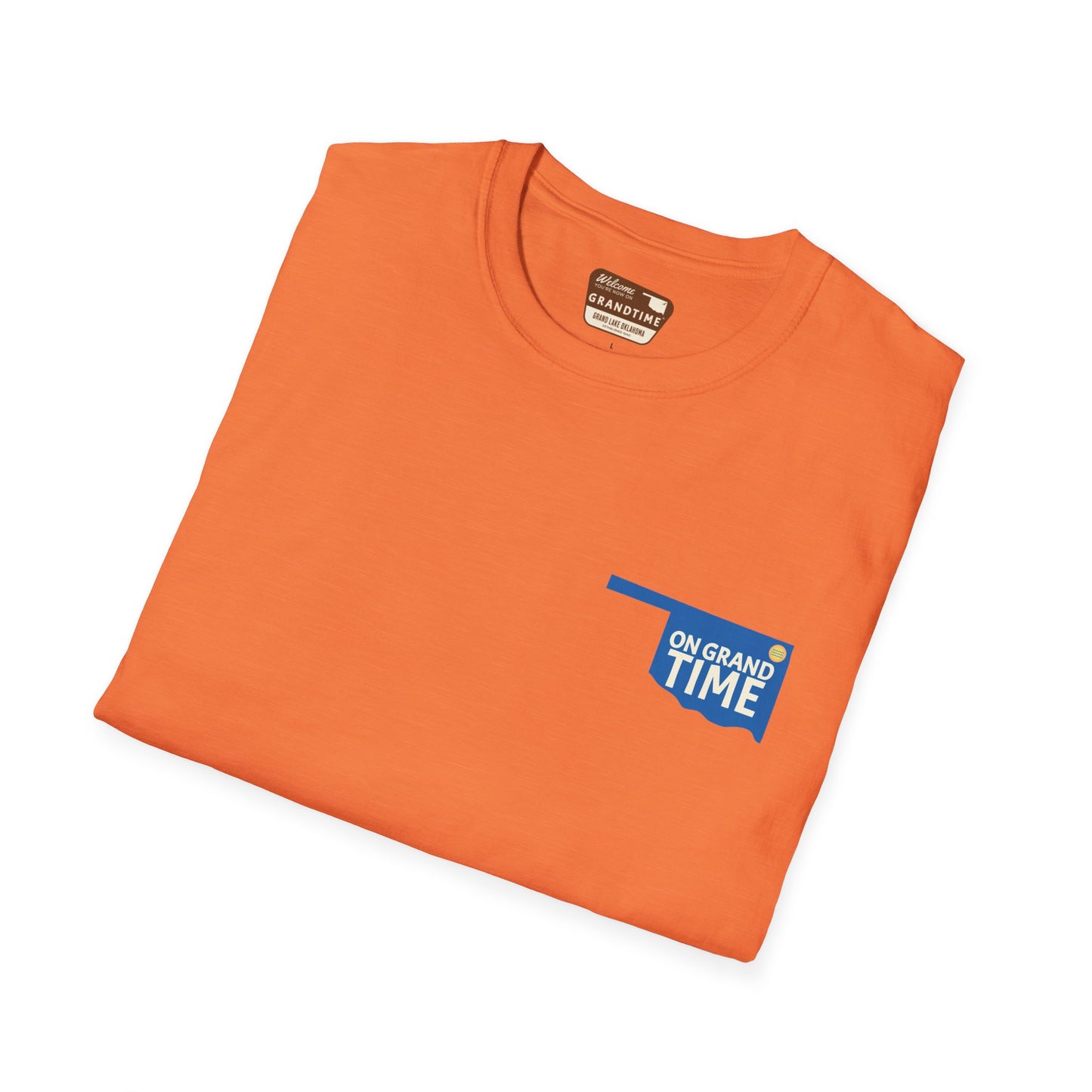 GRANDTIME Grand Lake Map Unisex Softstyle T-Shirt