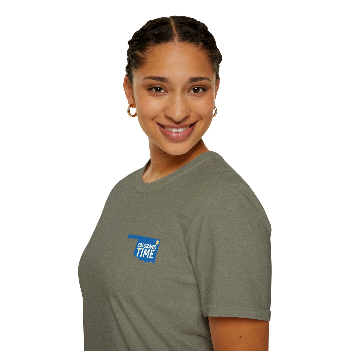 GRANDTIME Grand Lake Map Unisex Softstyle T-Shirt