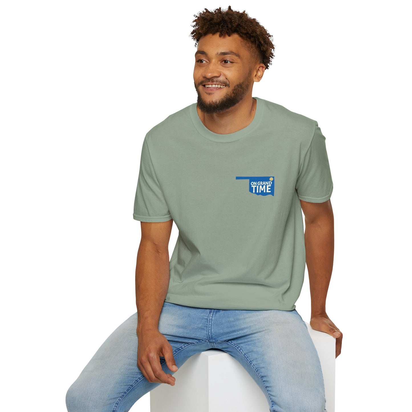 GRANDTIME Grand Lake Map Unisex Softstyle T-Shirt