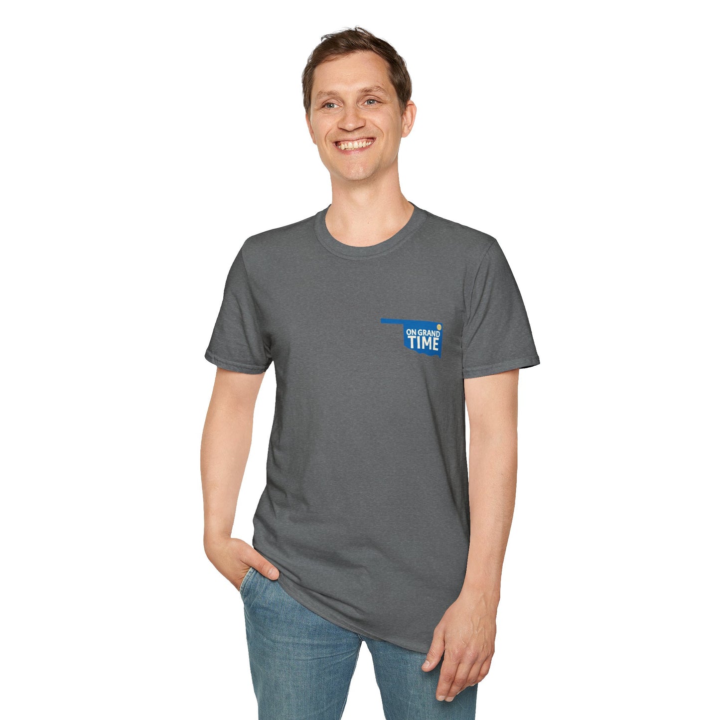 GRANDTIME Grand Lake Map Unisex Softstyle T-Shirt