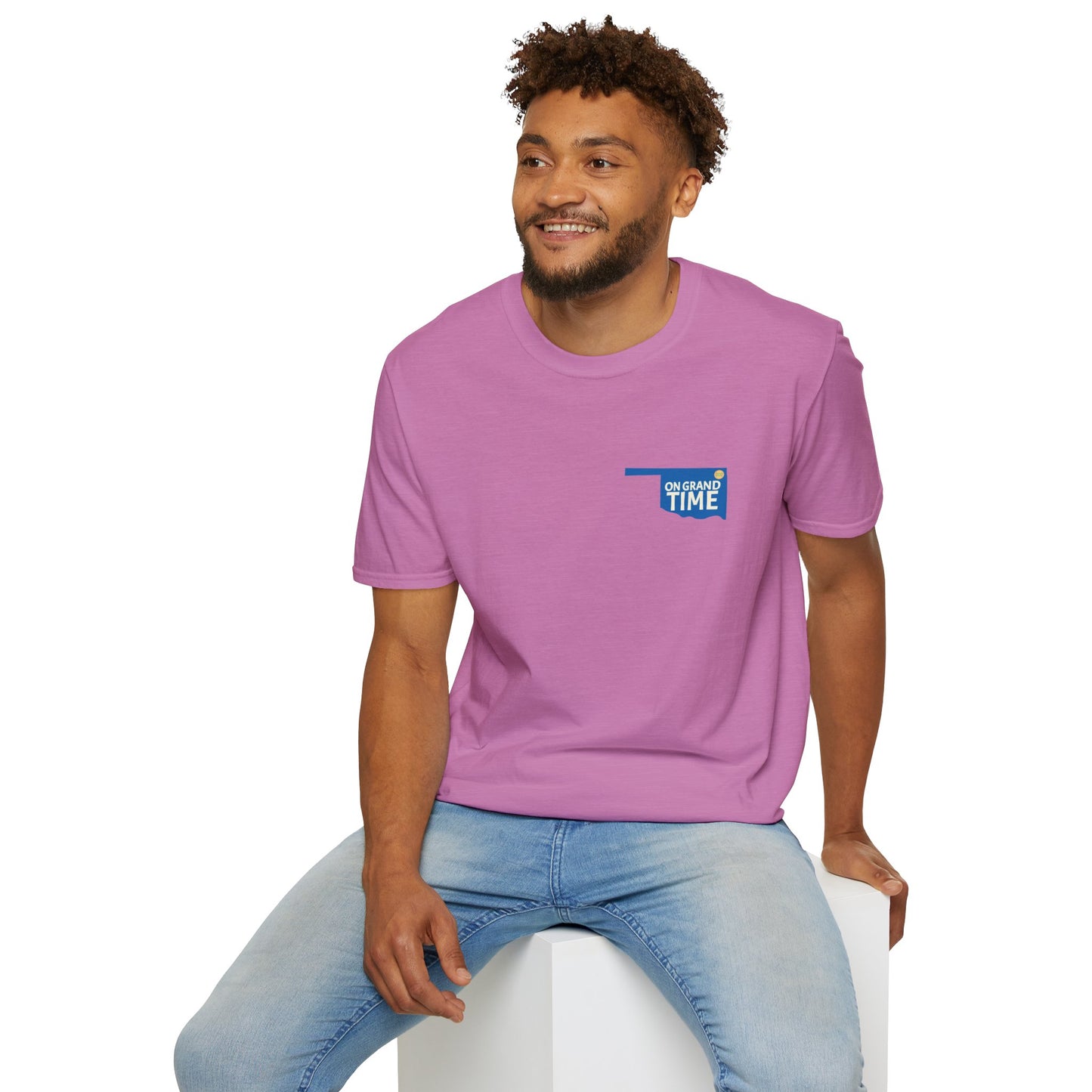 GRANDTIME Grand Lake Map Unisex Softstyle T-Shirt