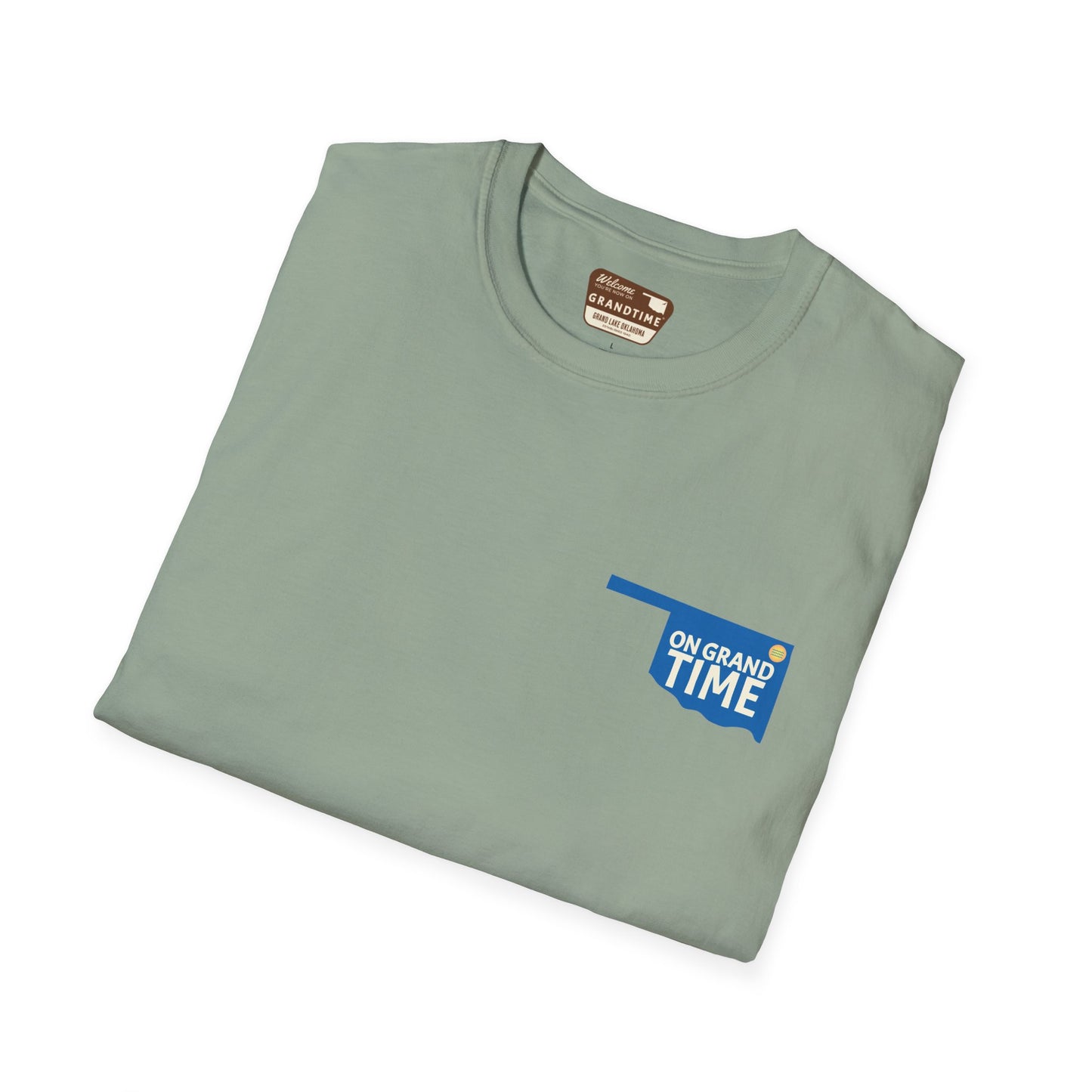 GRANDTIME Grand Lake Map Unisex Softstyle T-Shirt