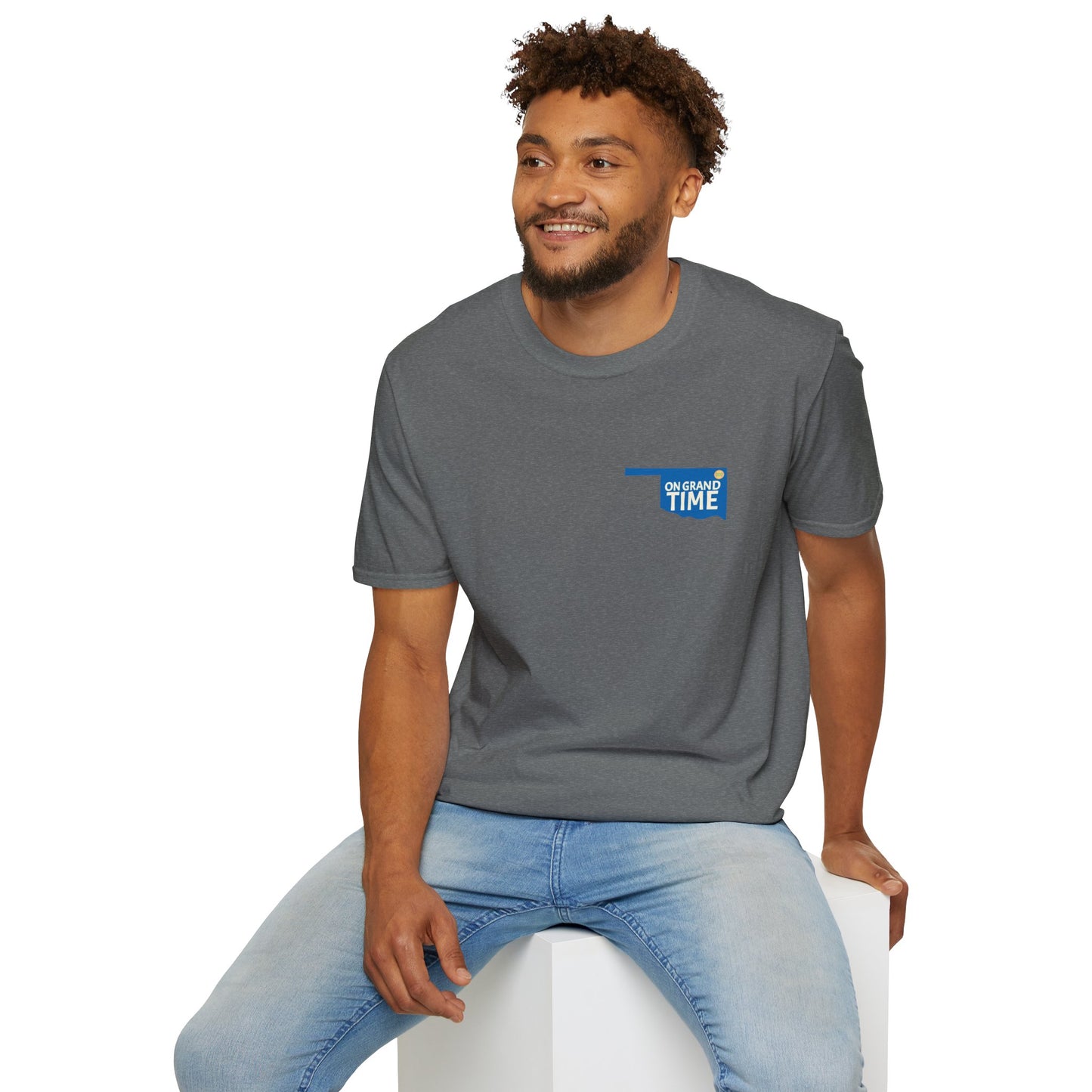 GRANDTIME Grand Lake Map Unisex Softstyle T-Shirt
