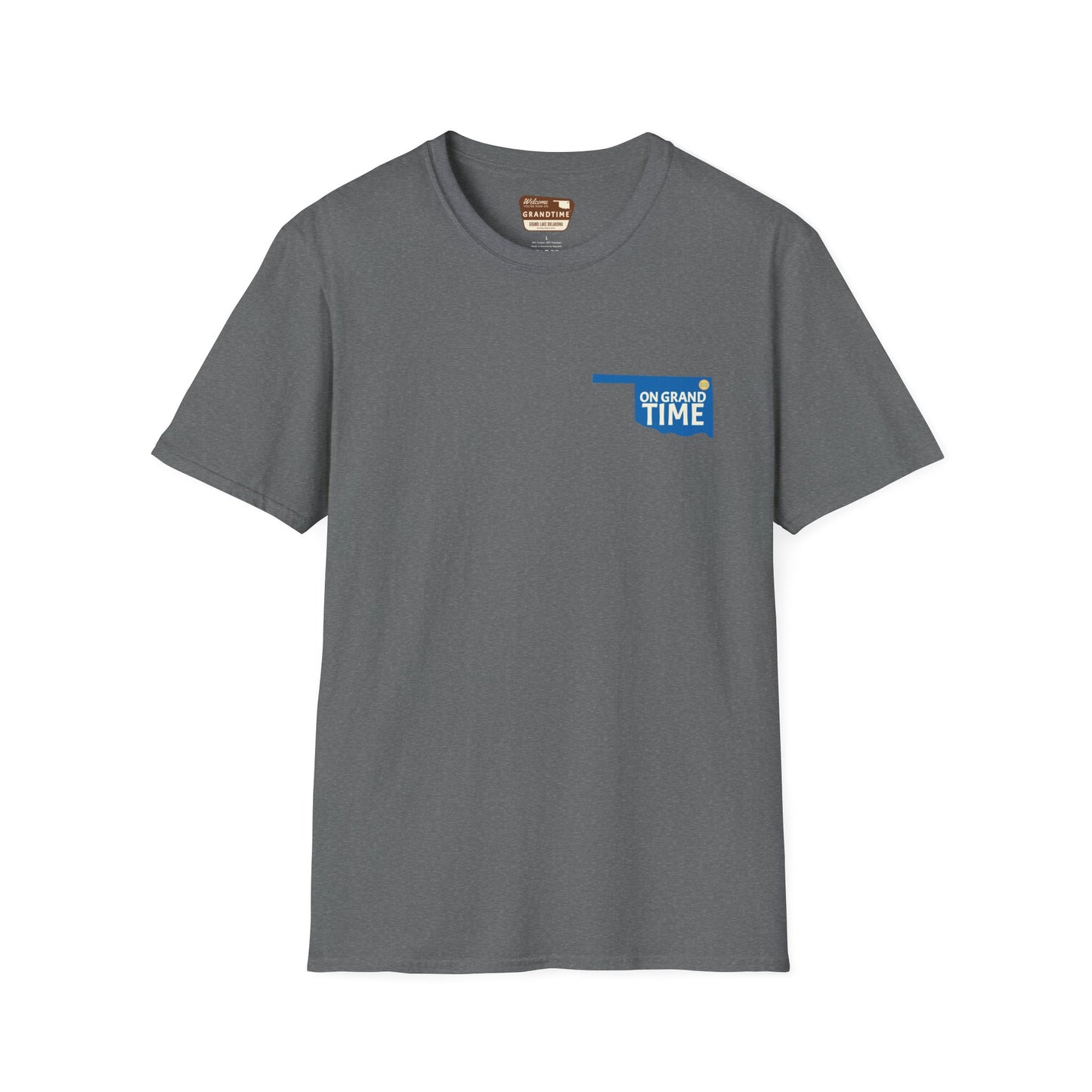 GRANDTIME Grand Lake Map Unisex Softstyle T-Shirt