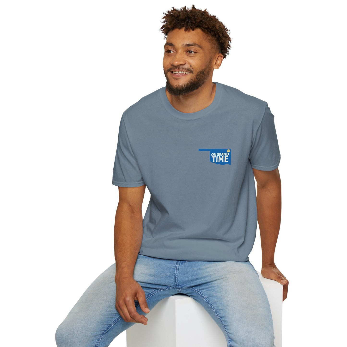 GRANDTIME Grand Lake Map Unisex Softstyle T-Shirt