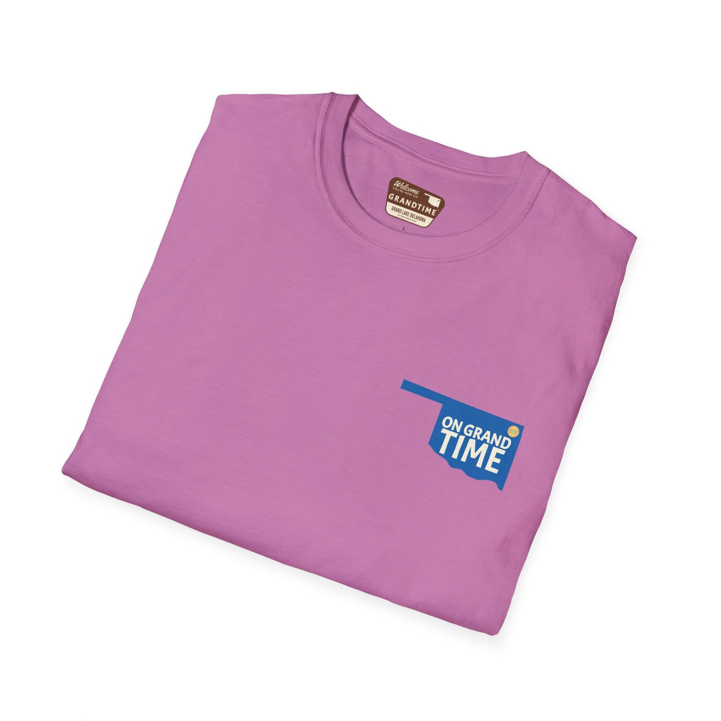 GRANDTIME Grand Lake Map Unisex Softstyle T-Shirt