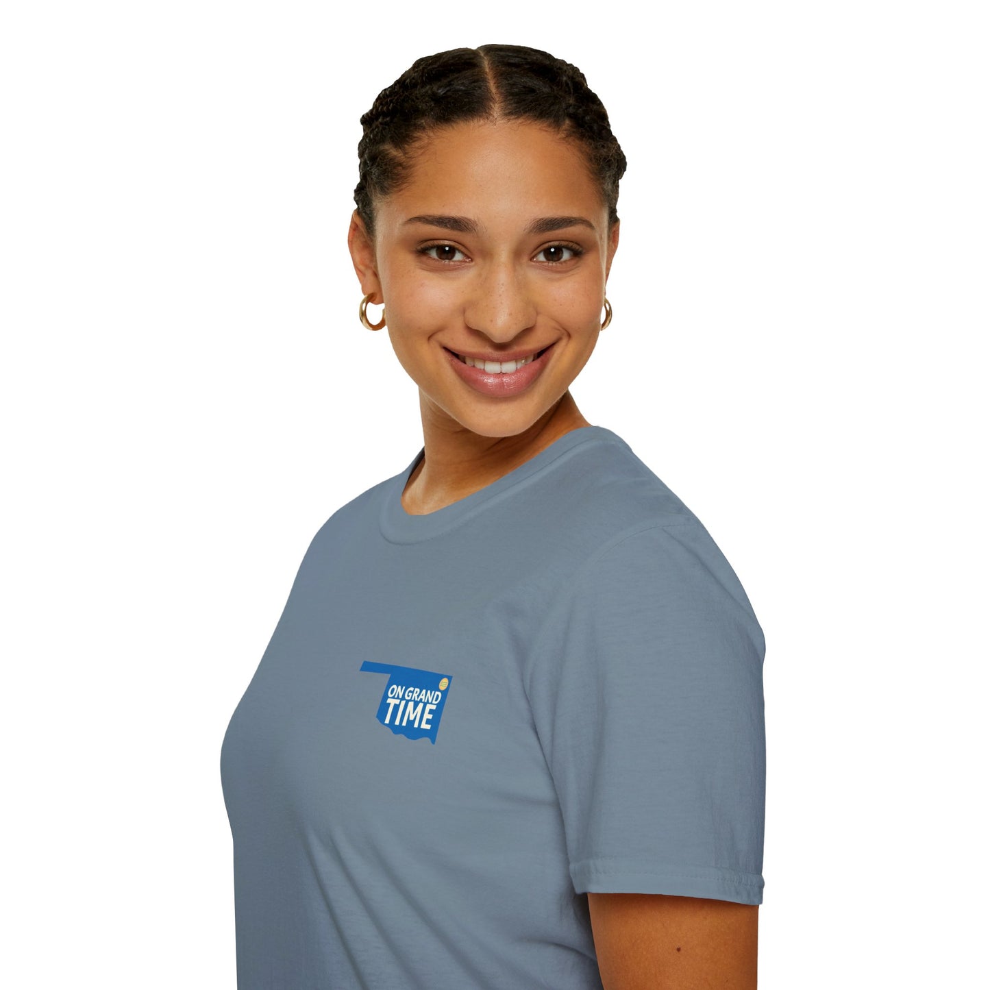 GRANDTIME Grand Lake Map Unisex Softstyle T-Shirt