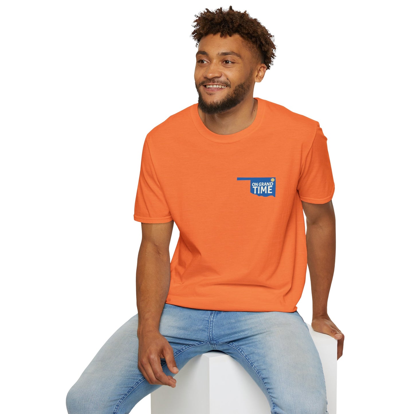 GRANDTIME Grand Lake Map Unisex Softstyle T-Shirt