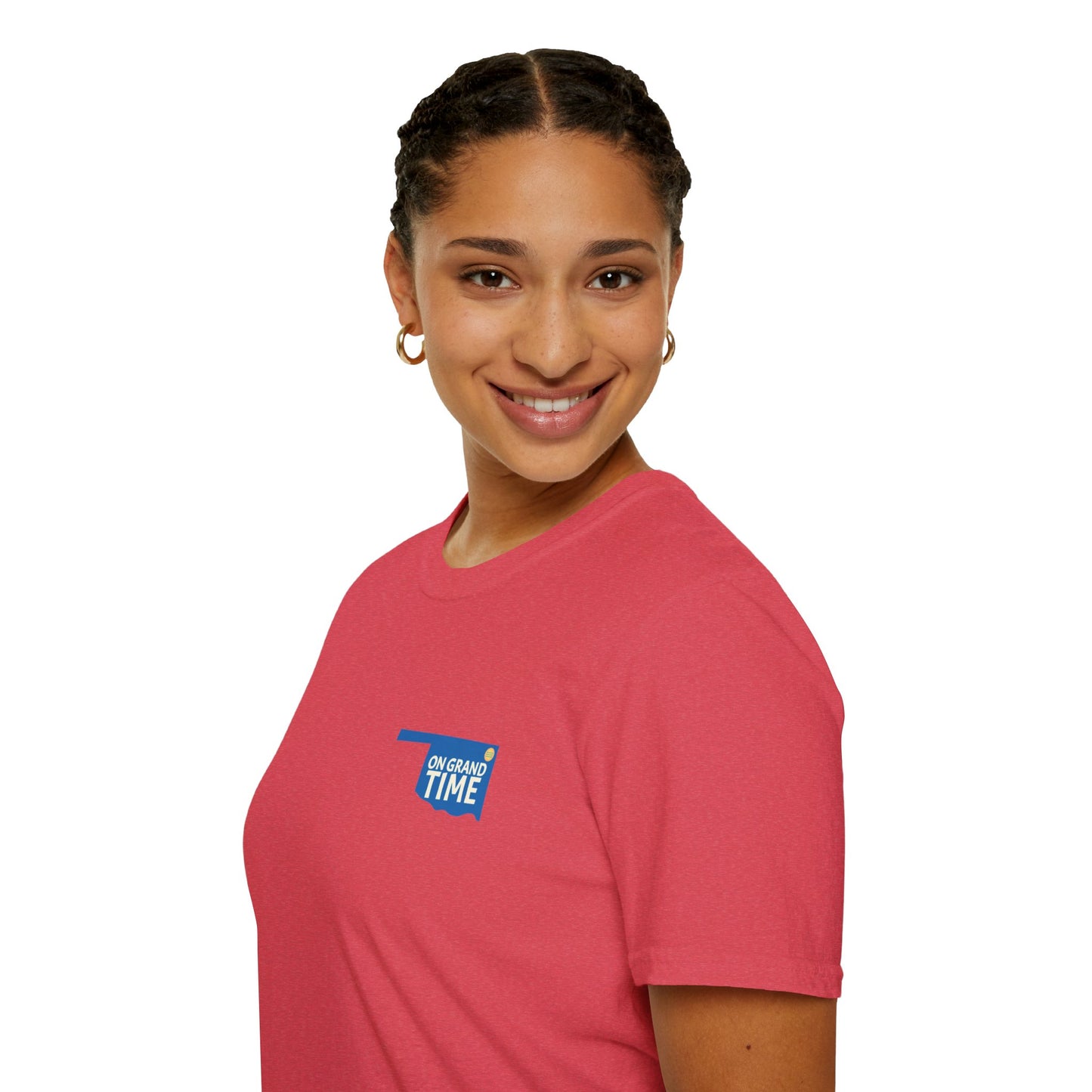 GRANDTIME Grand Lake Map Unisex Softstyle T-Shirt