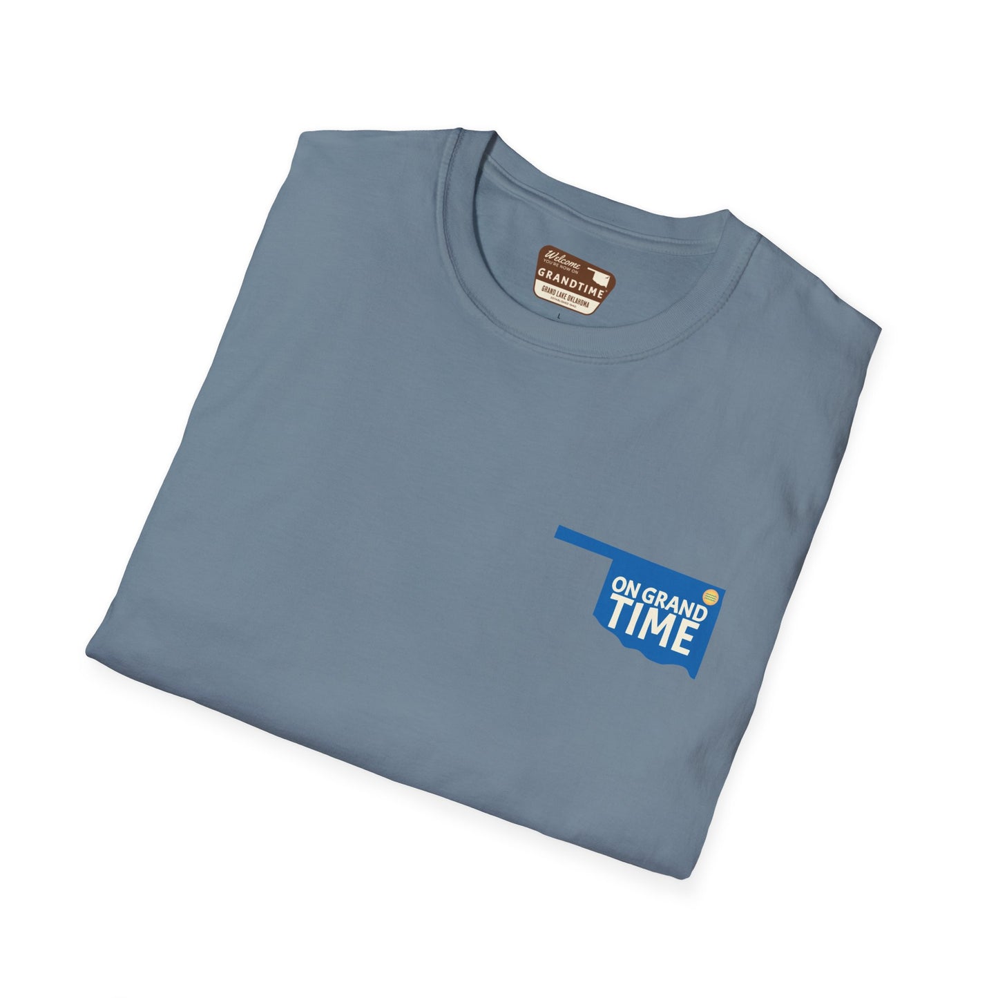 GRANDTIME Grand Lake Map Unisex Softstyle T-Shirt