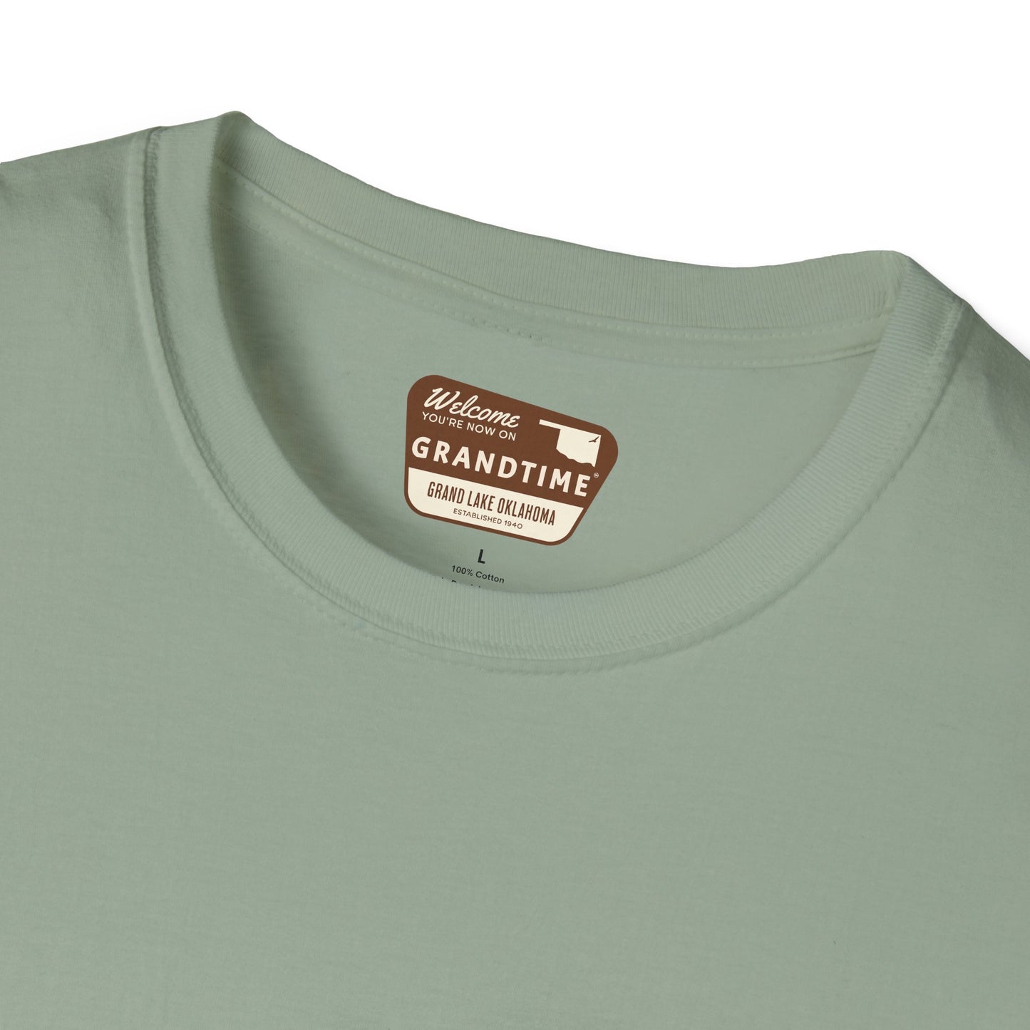 GRANDTIME Grand Lake Map Unisex Softstyle T-Shirt