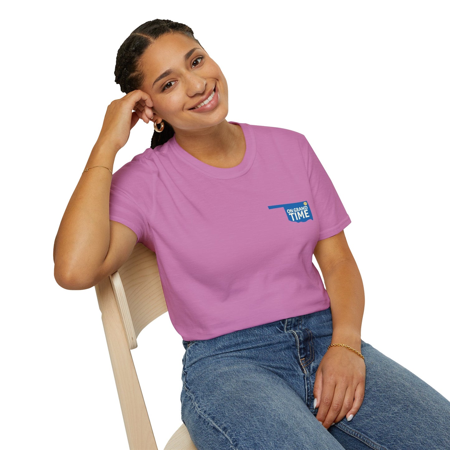GRANDTIME Grand Lake Map Unisex Softstyle T-Shirt