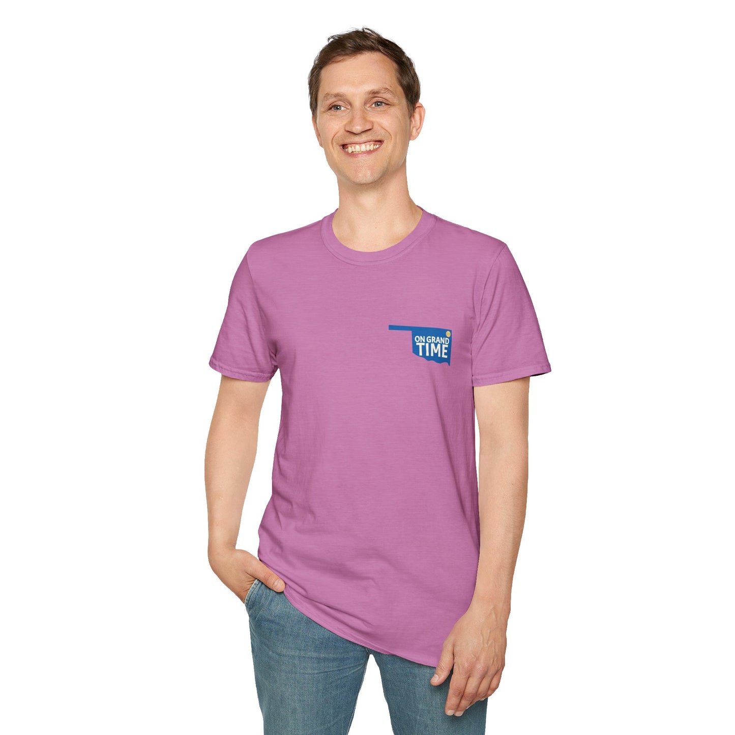 GRANDTIME Grand Lake Map Unisex Softstyle T-Shirt