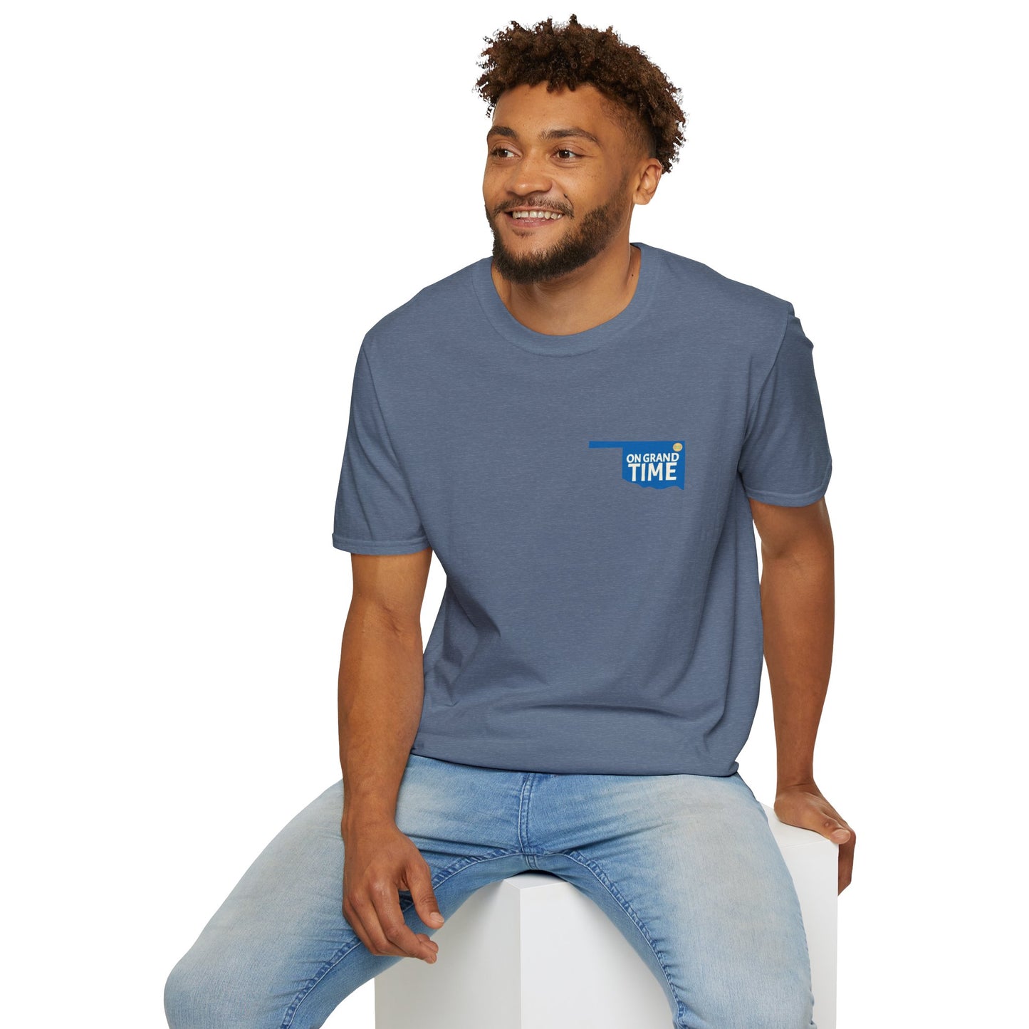GRANDTIME Grand Lake Map Unisex Softstyle T-Shirt