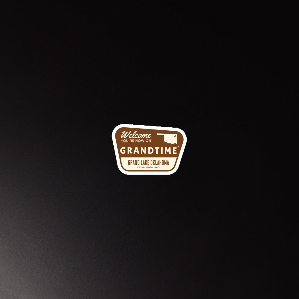 ON GRANDTIME Custom National Park Logo Designed Magnet