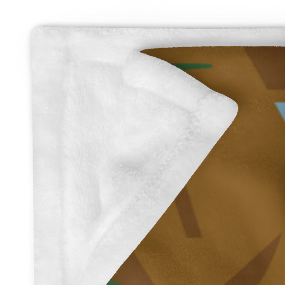 ON GRANDTIME Lake Scene Soft and Cozy Throw Blanket