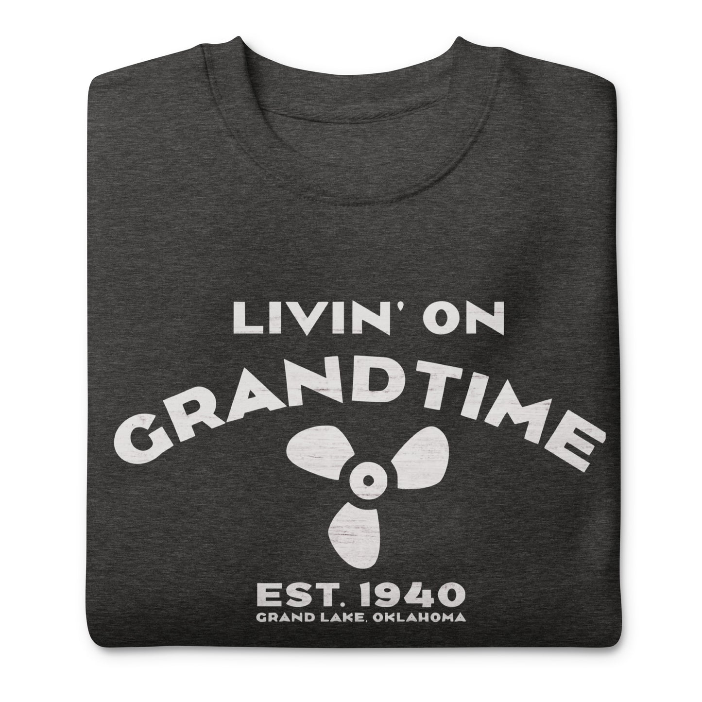 ON GRANDTIME custom prop design Unisex Premium Sweatshirt