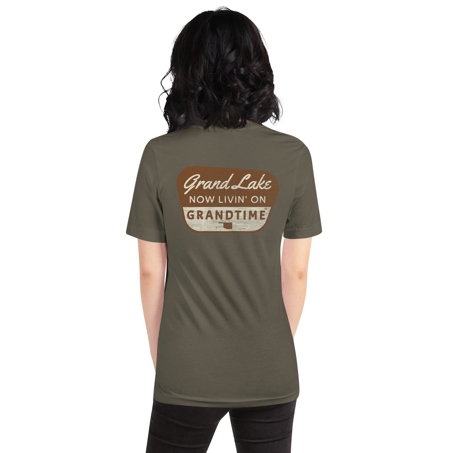 ON GRANDTIME Grand Lake Oklahoma soft style Unisex t-shirt
