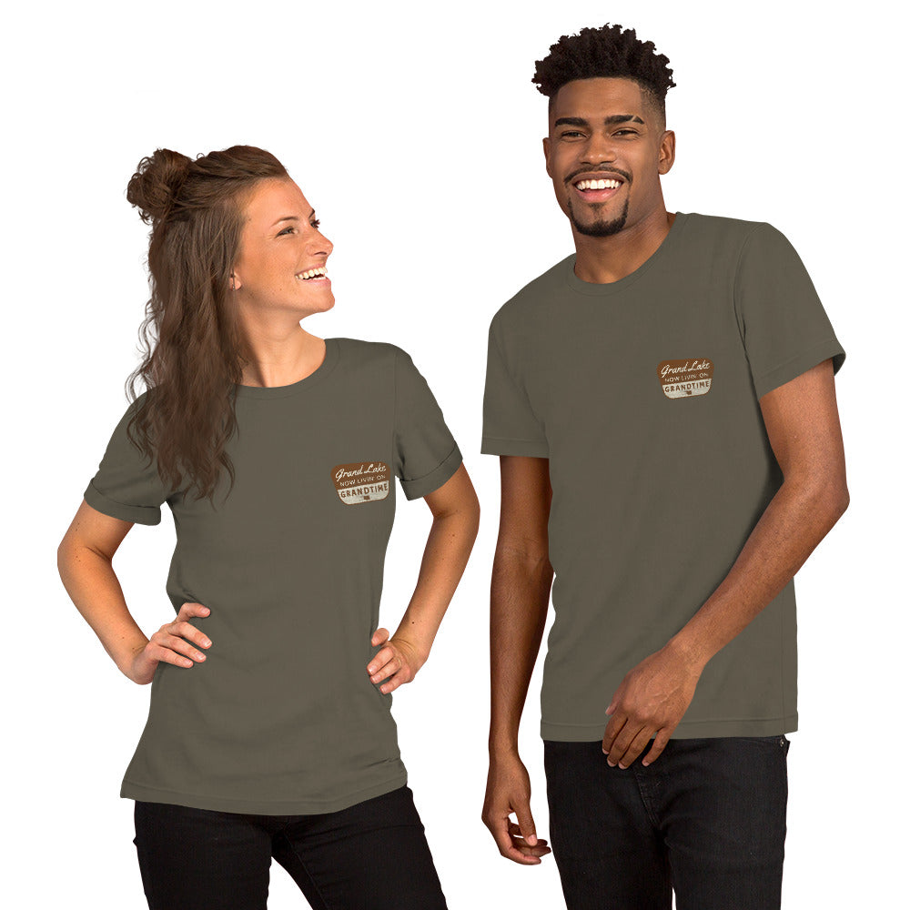 ON GRANDTIME Grand Lake Oklahoma soft style Unisex t-shirt