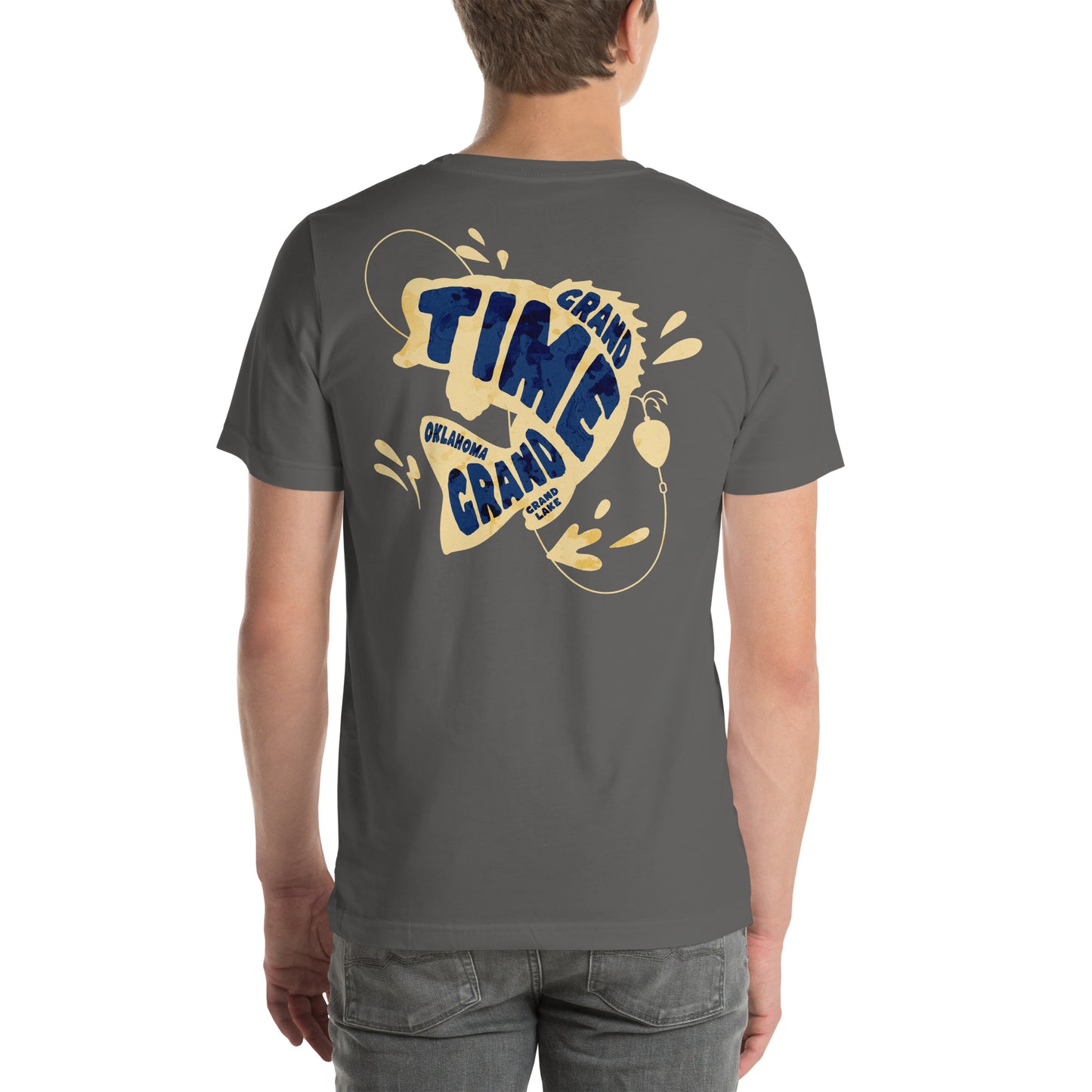 ON GRANDTIME custom jumping Bass design soft style Unisex t-shirt