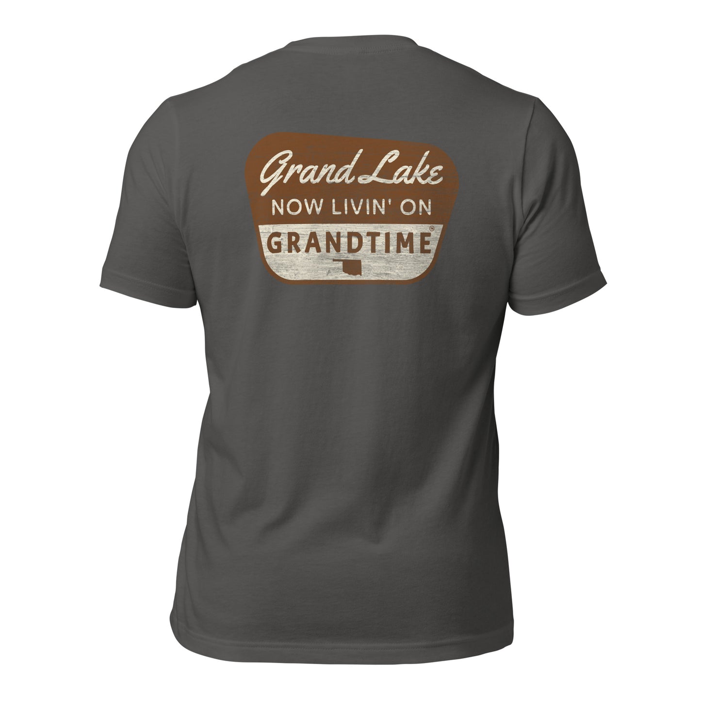 ON GRANDTIME Grand Lake Oklahoma soft style Unisex t-shirt
