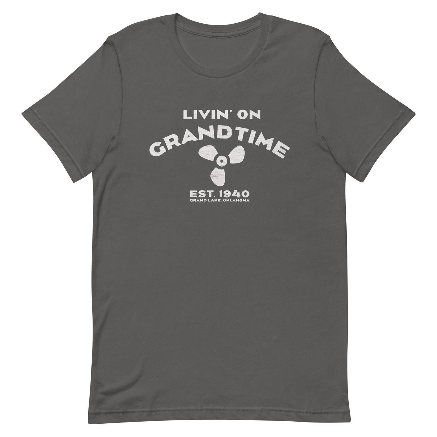 ON GRANDTIME custom boat prop design Unisex soft style t-shirt