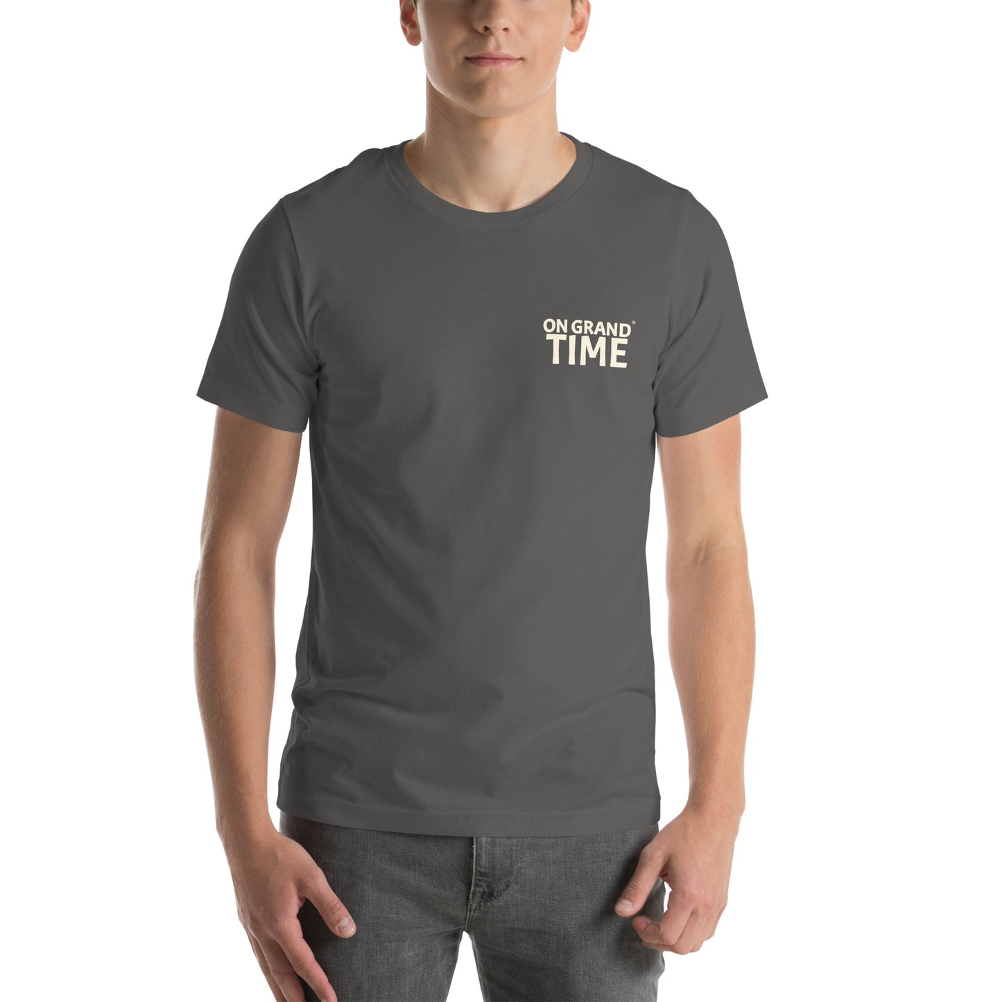 ON GRANDTIME custom jumping Bass design soft style Unisex t-shirt