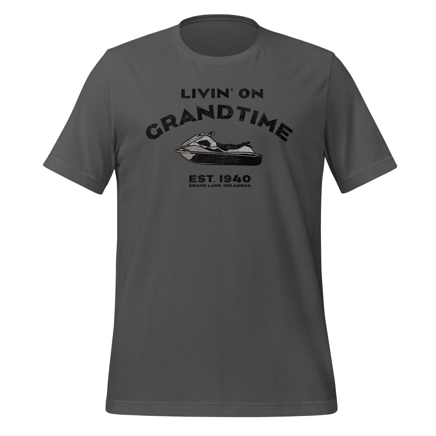 LIVIN' ON GRANDTIME Custom Wave Runner Unisex t-shirt